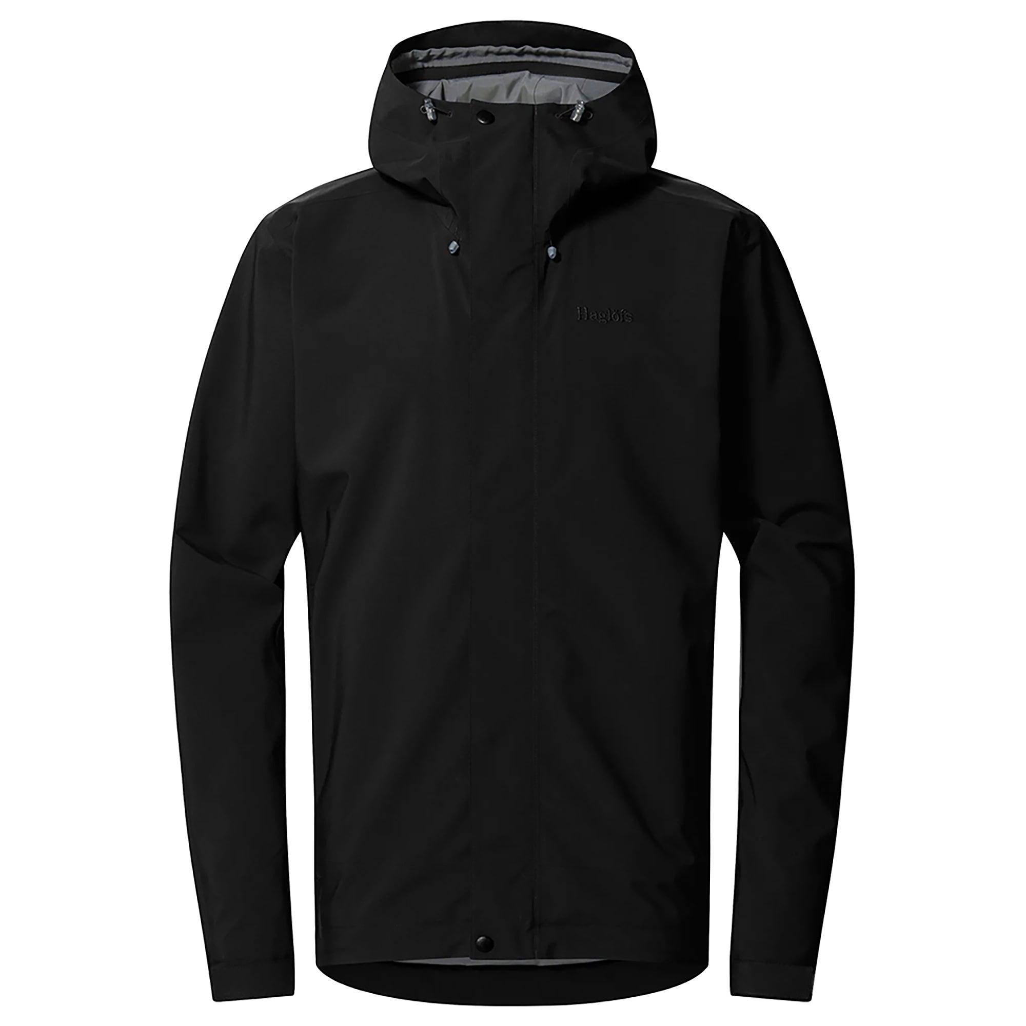 Product image 1 of 10 of Haglöfs Men's Breeze Proof Jacket - True Black