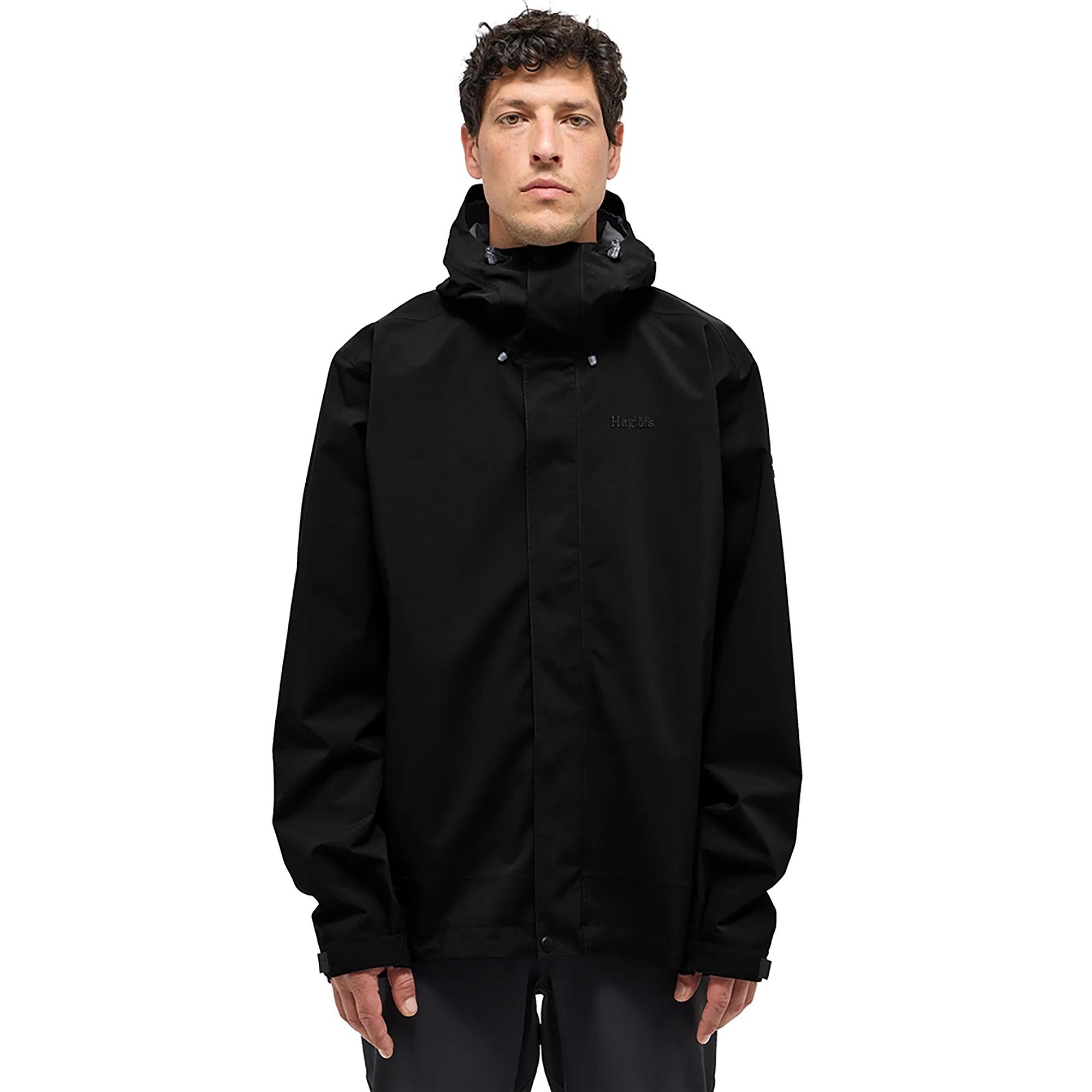 Product image 3 of 10 of Haglöfs Men's Breeze Proof Jacket - True Black