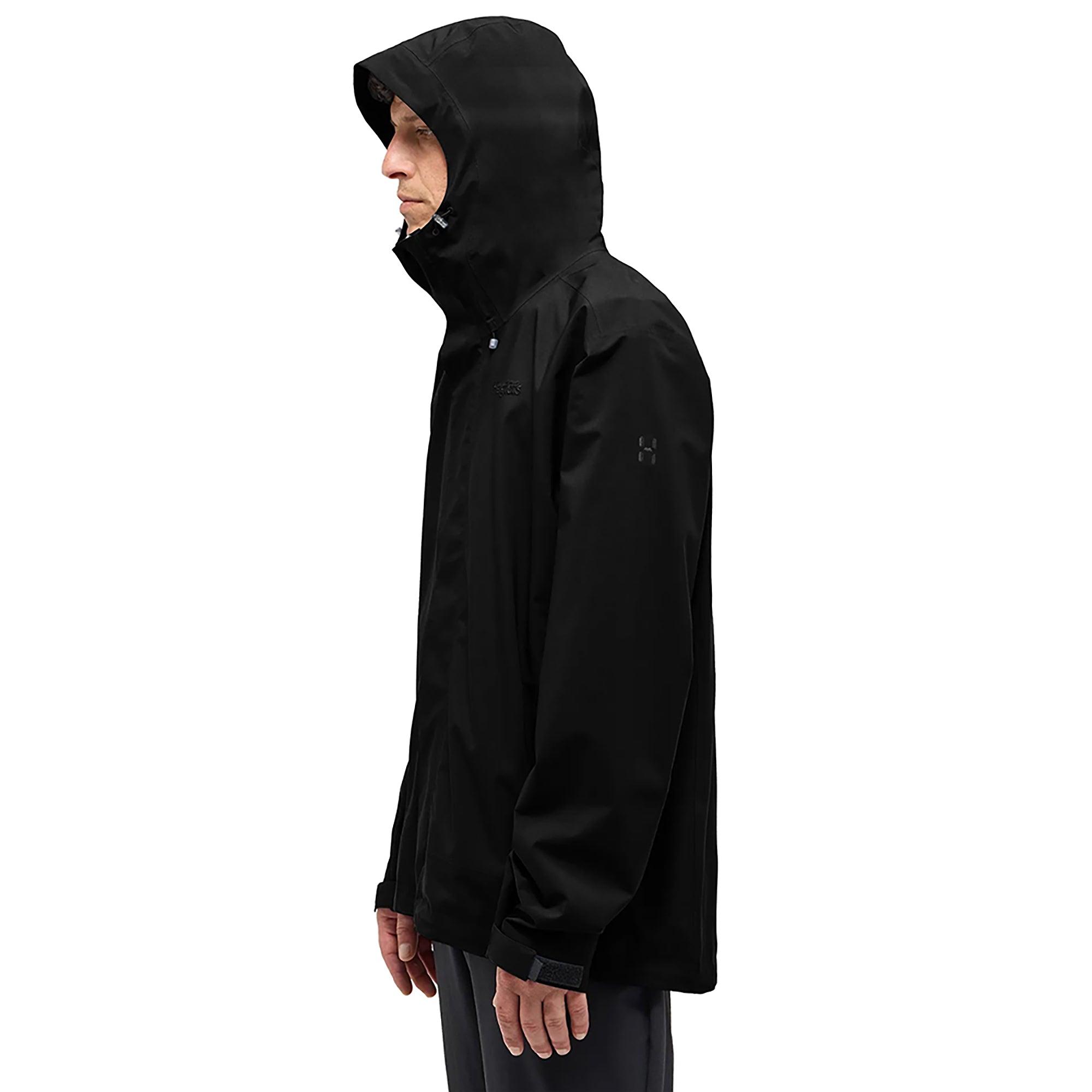 Product image 5 of 10 of Haglöfs Men's Breeze Proof Jacket - True Black
