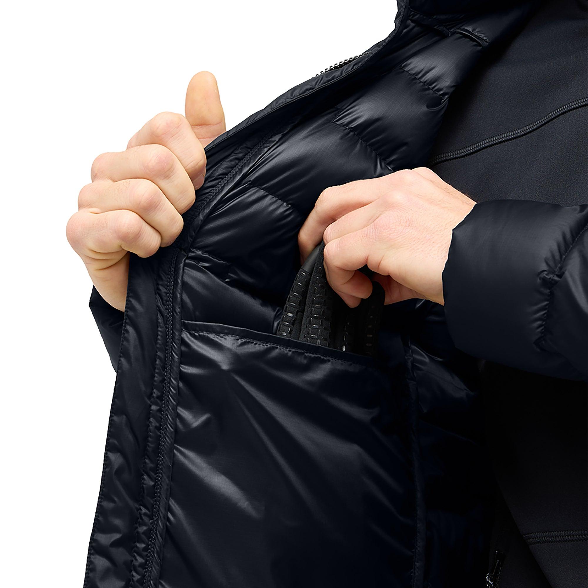 Product image 8 of 9 of Haglöfs Men's ROC Flash Down Jacket - True Black