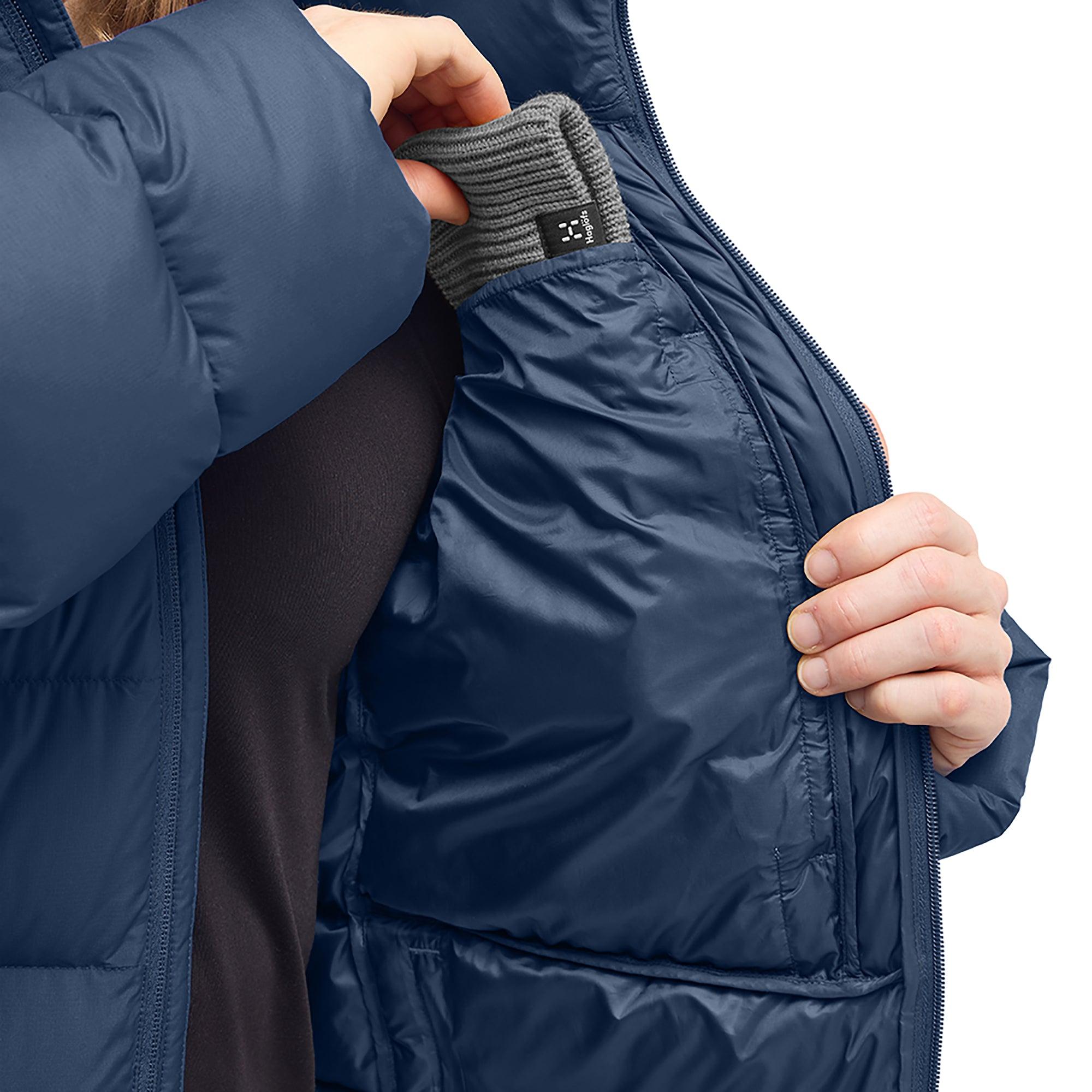 Product image 11 of 12 of Haglöfs Men's Rosson Down Hooded Jacket - Tarn Blue
