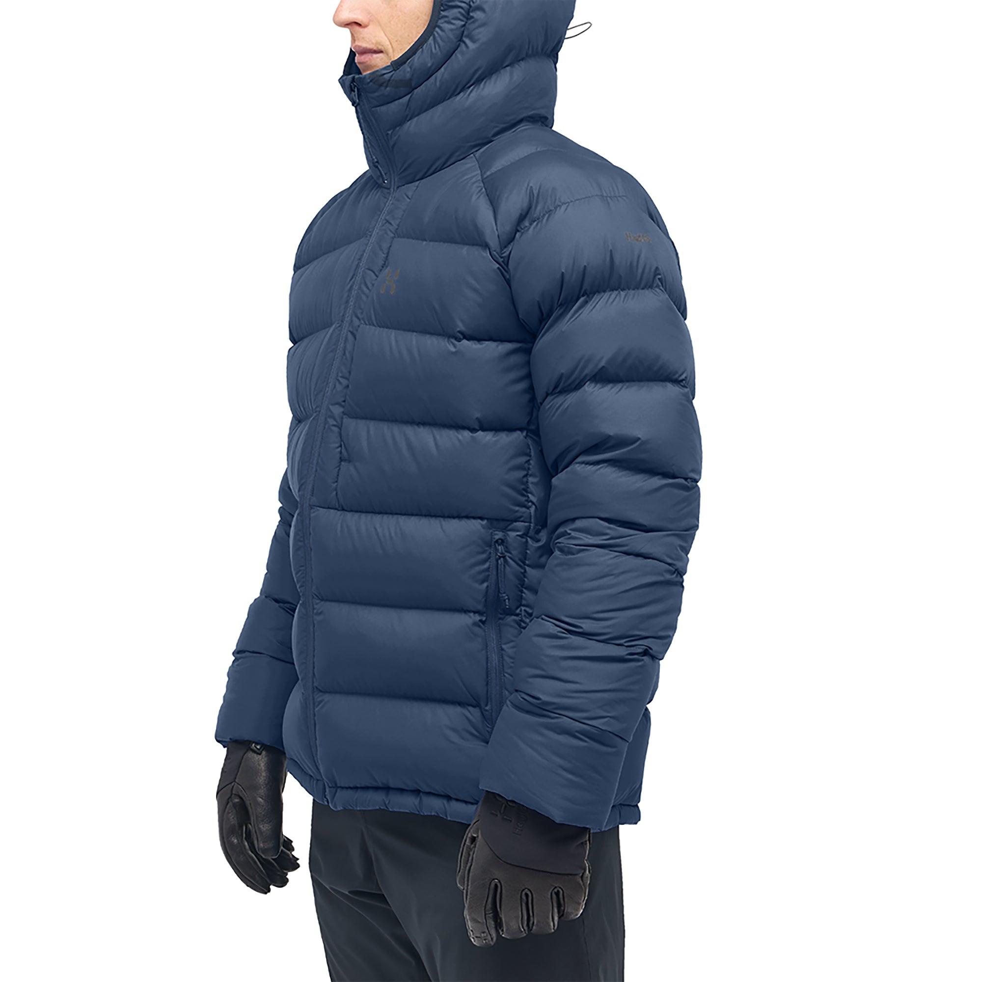 Product image 4 of 12 of Haglöfs Men's Rosson Down Hooded Jacket - Tarn Blue