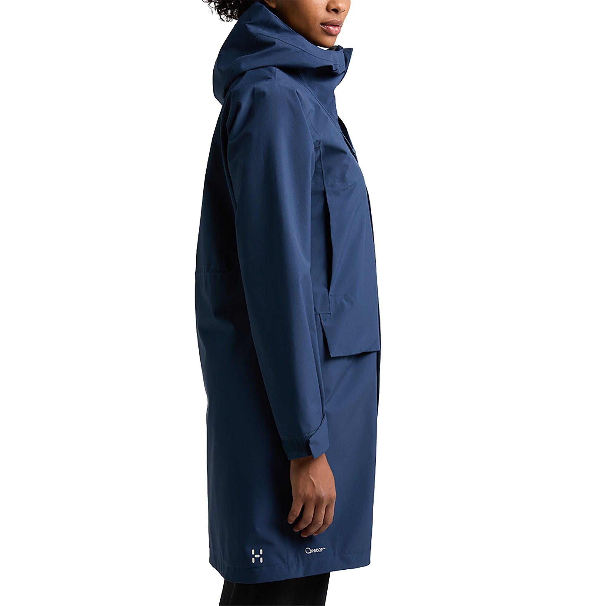 Product image 4 of 5 of Haglöfs Women's Aria Proof Parka - Tarn Blue