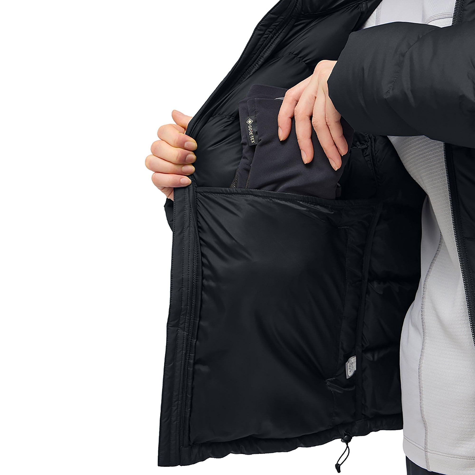 Product image 9 of 10 of Haglöfs Women's Rosson Down Hooded Jacket - True Black