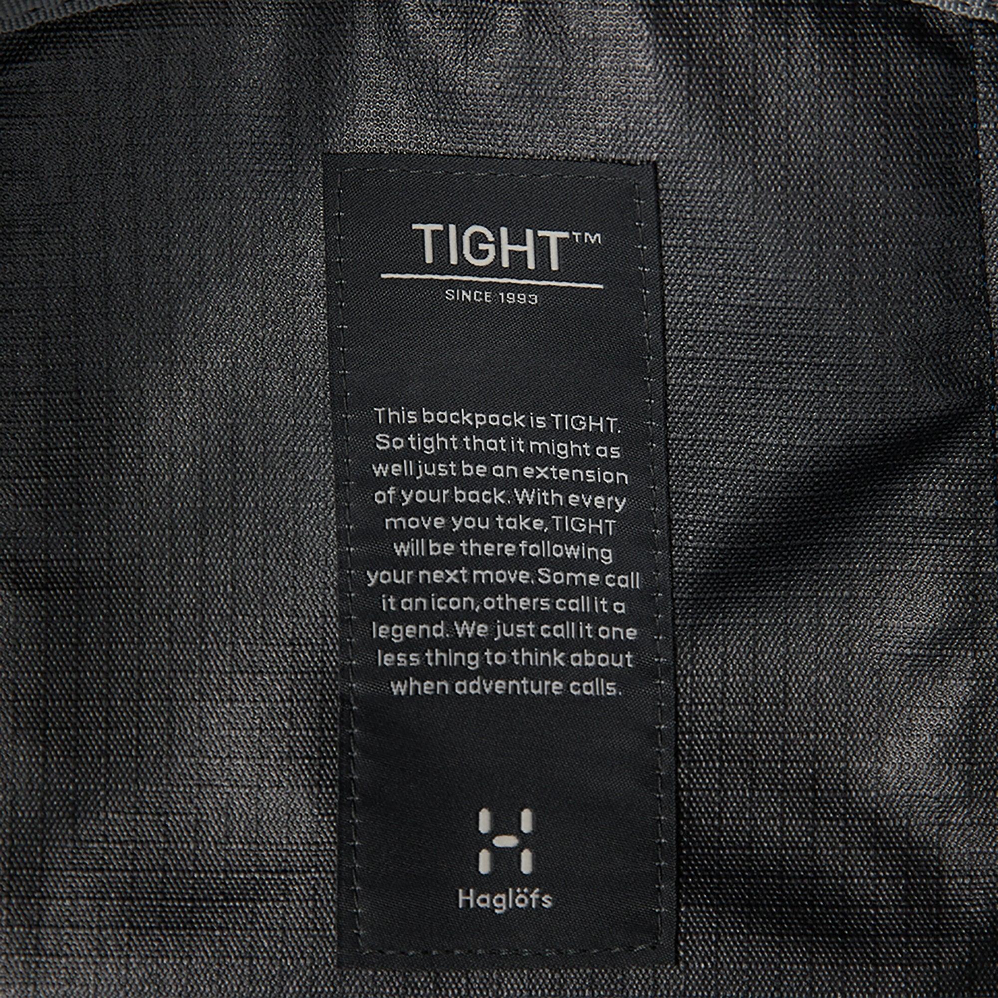 Product image 7 of 9 of Haglöfs Tight Medium Backpack - True Black/Olive Green