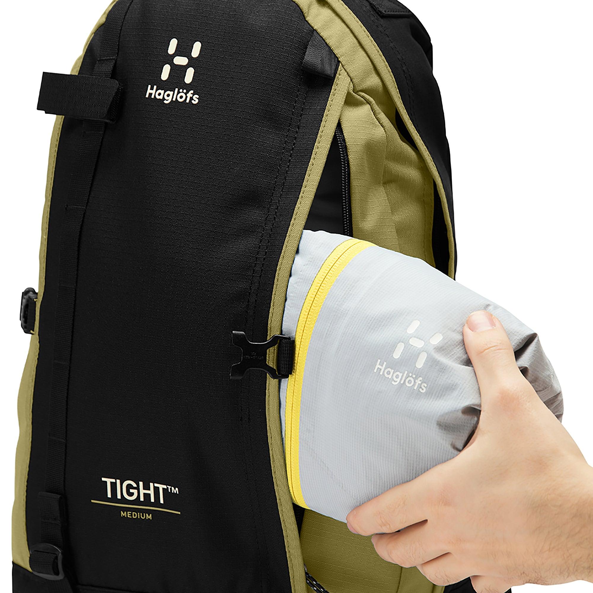 Product image 8 of 9 of Haglöfs Tight Medium Backpack - True Black/Olive Green