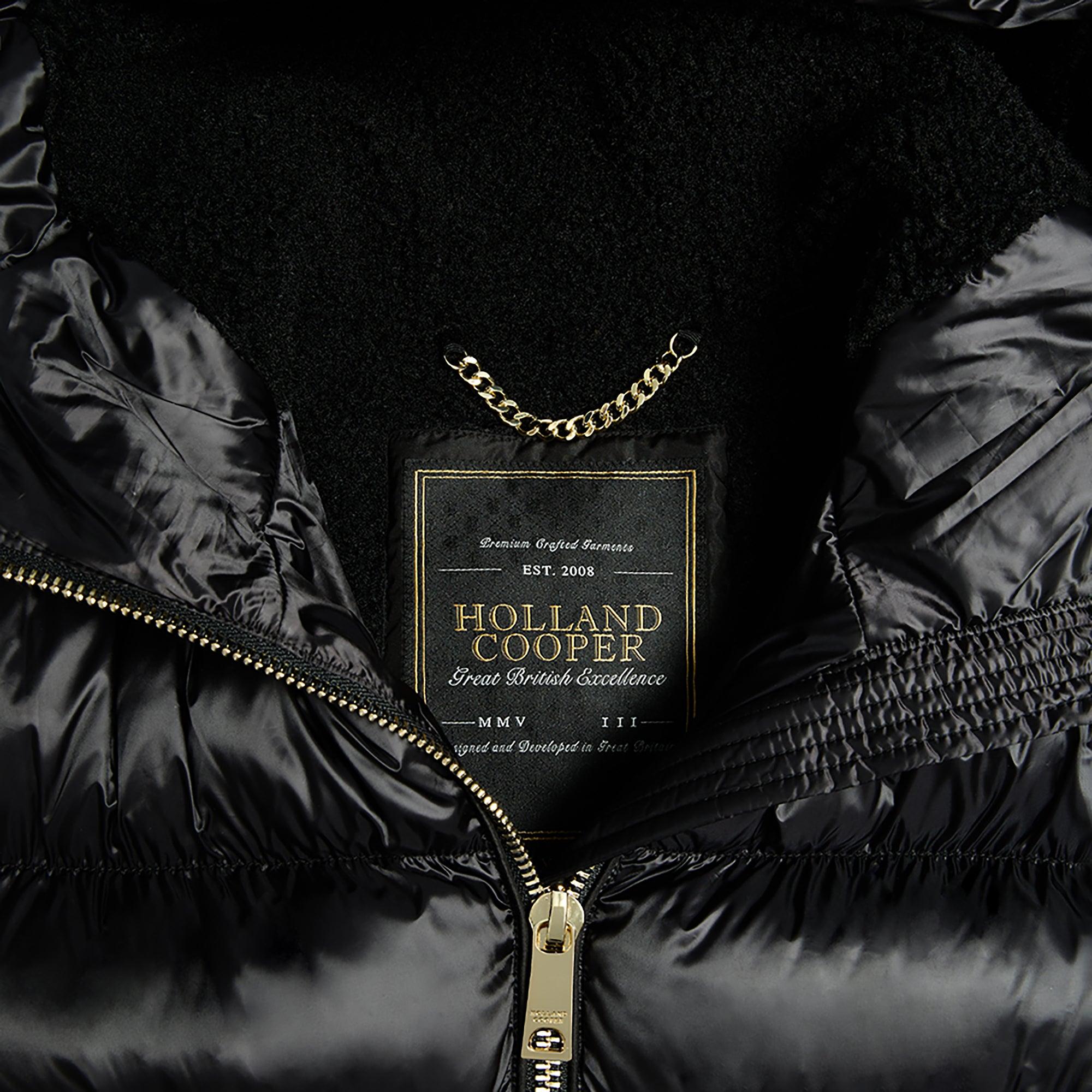 Product image 8 of 11 of Holland Cooper Women's Harrow Padded Jacket - Deep Black