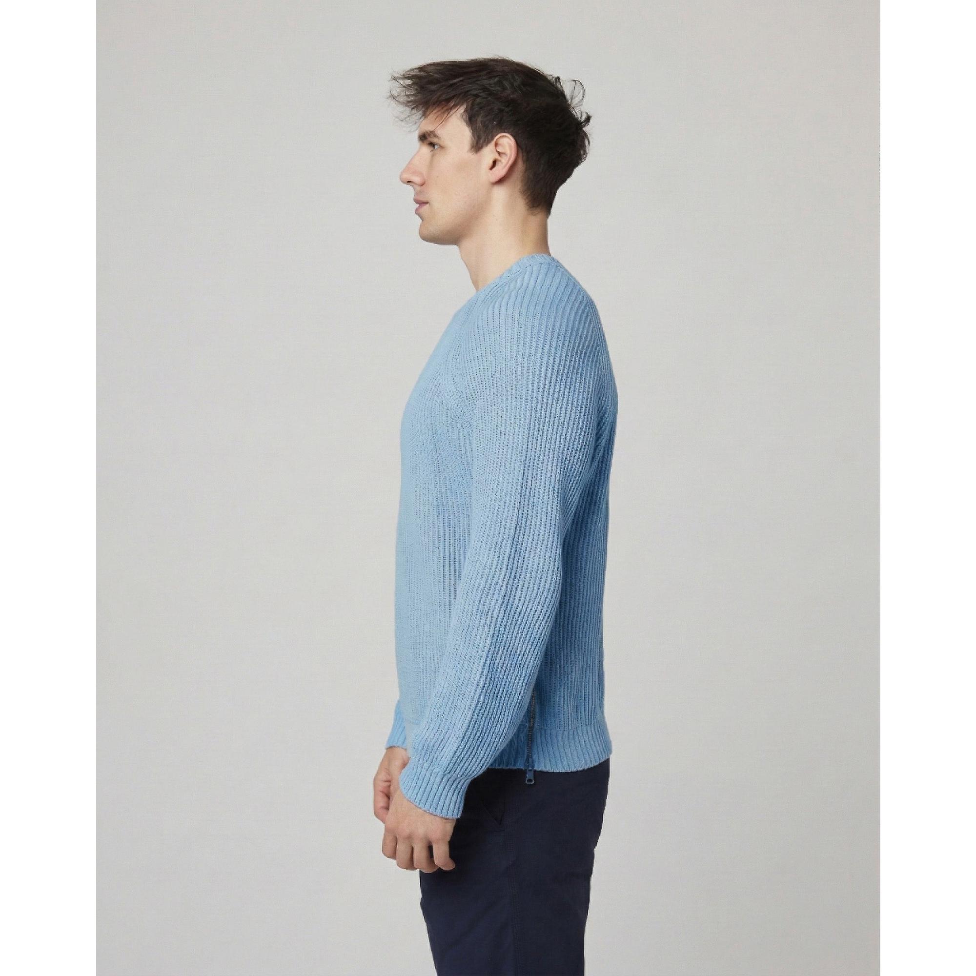 Product image 2 of 6 of Peregrine Men's Harry Cotton Jumper - Ocean