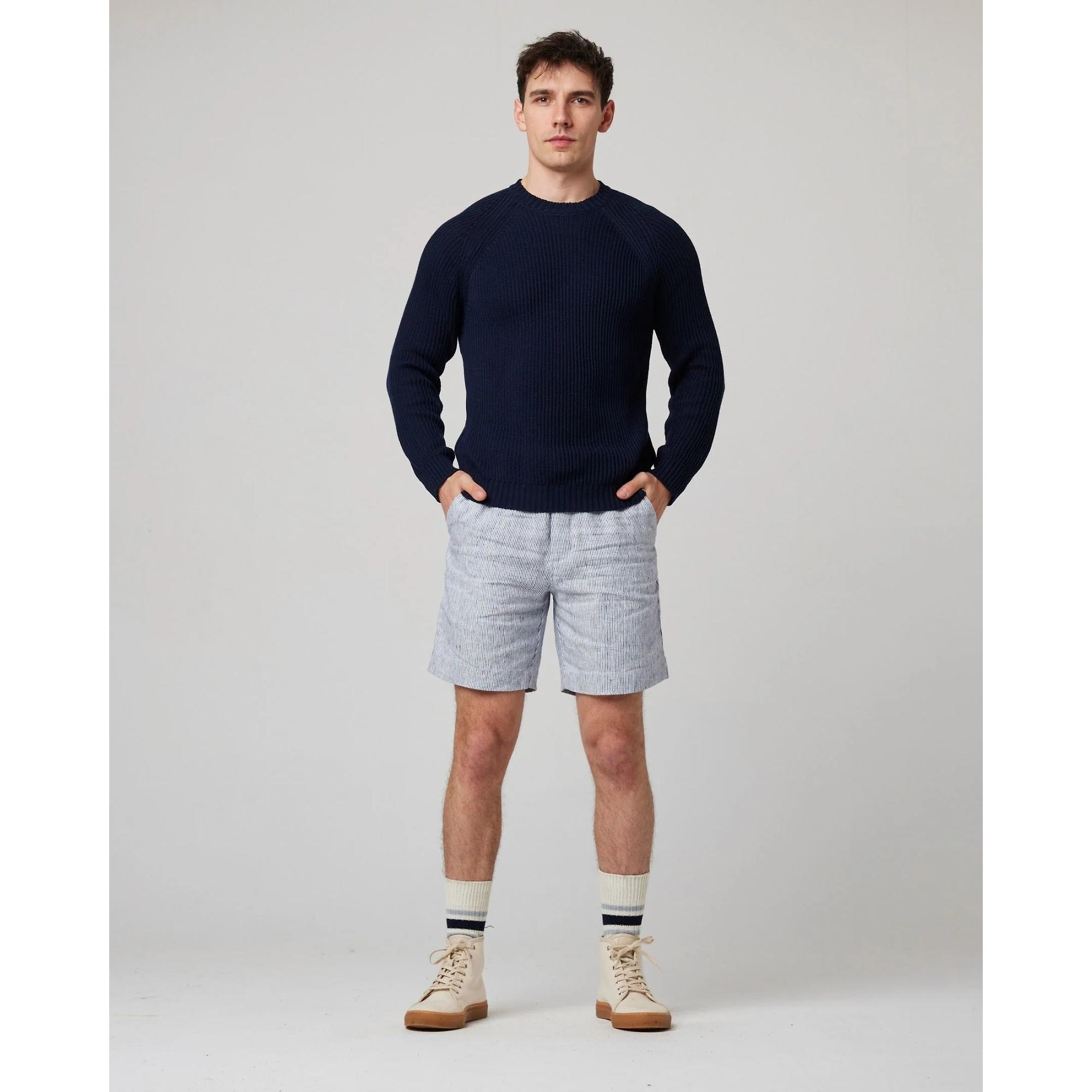 Product image 3 of 9 of Peregrine Men's Harry Sweater - Navy