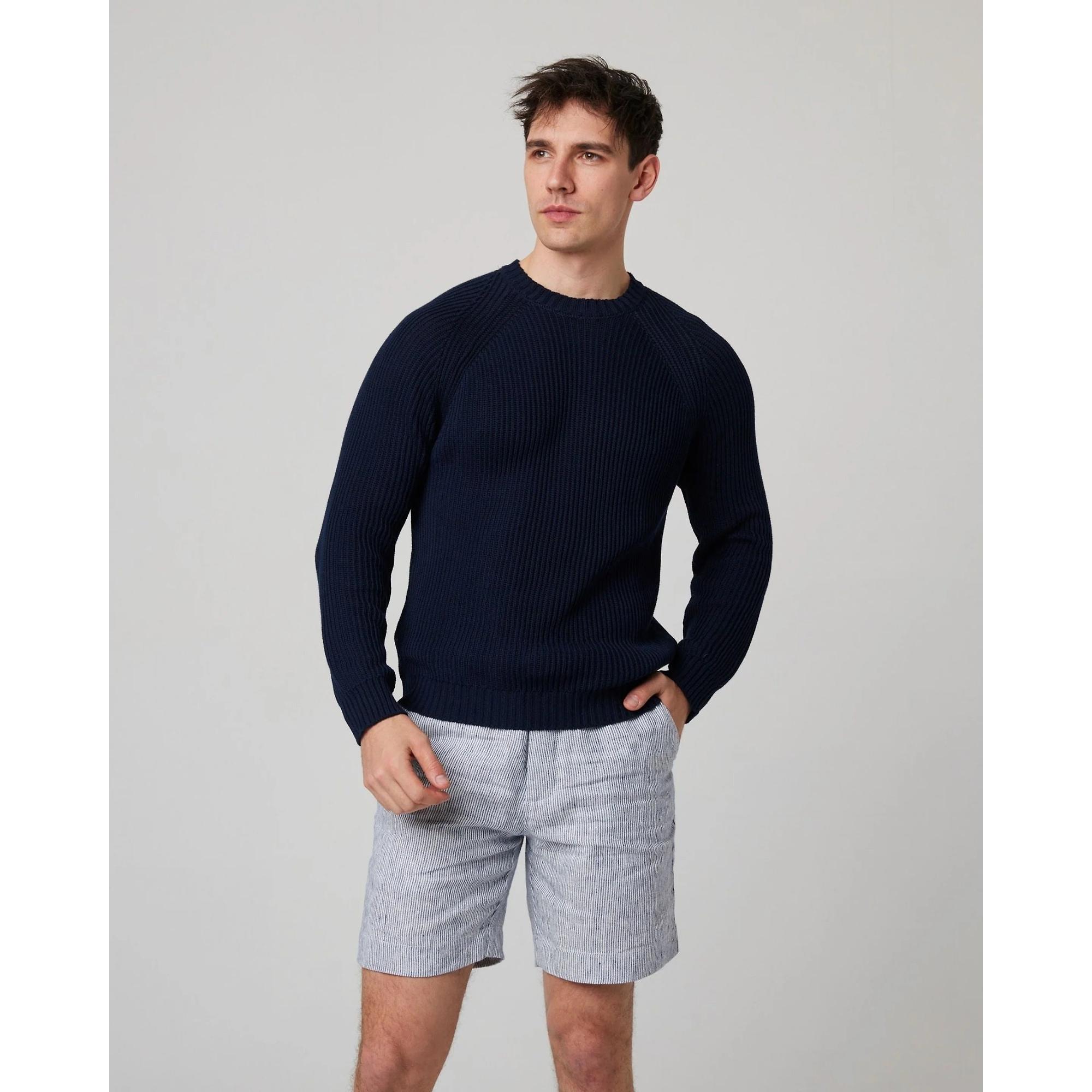 Product image 2 of 9 of Peregrine Men's Harry Sweater - Navy