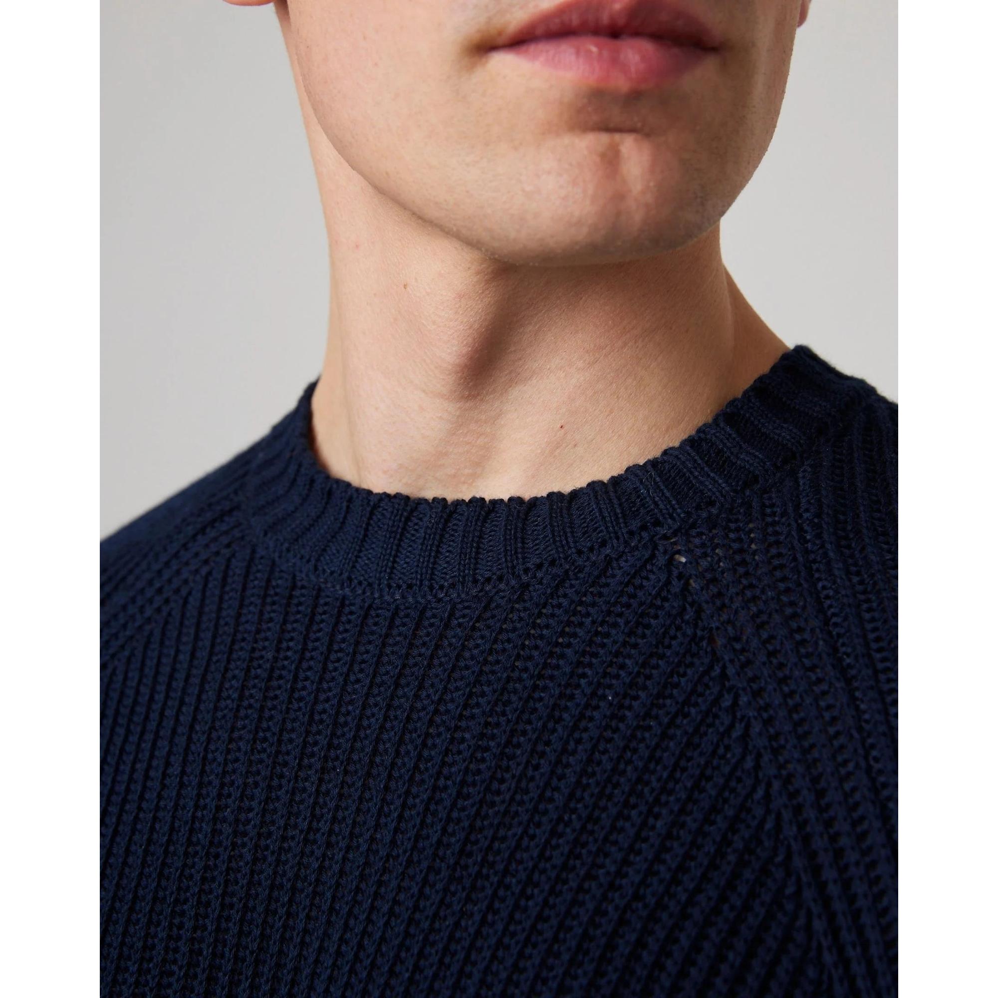 Product image 7 of 9 of Peregrine Men's Harry Sweater - Navy