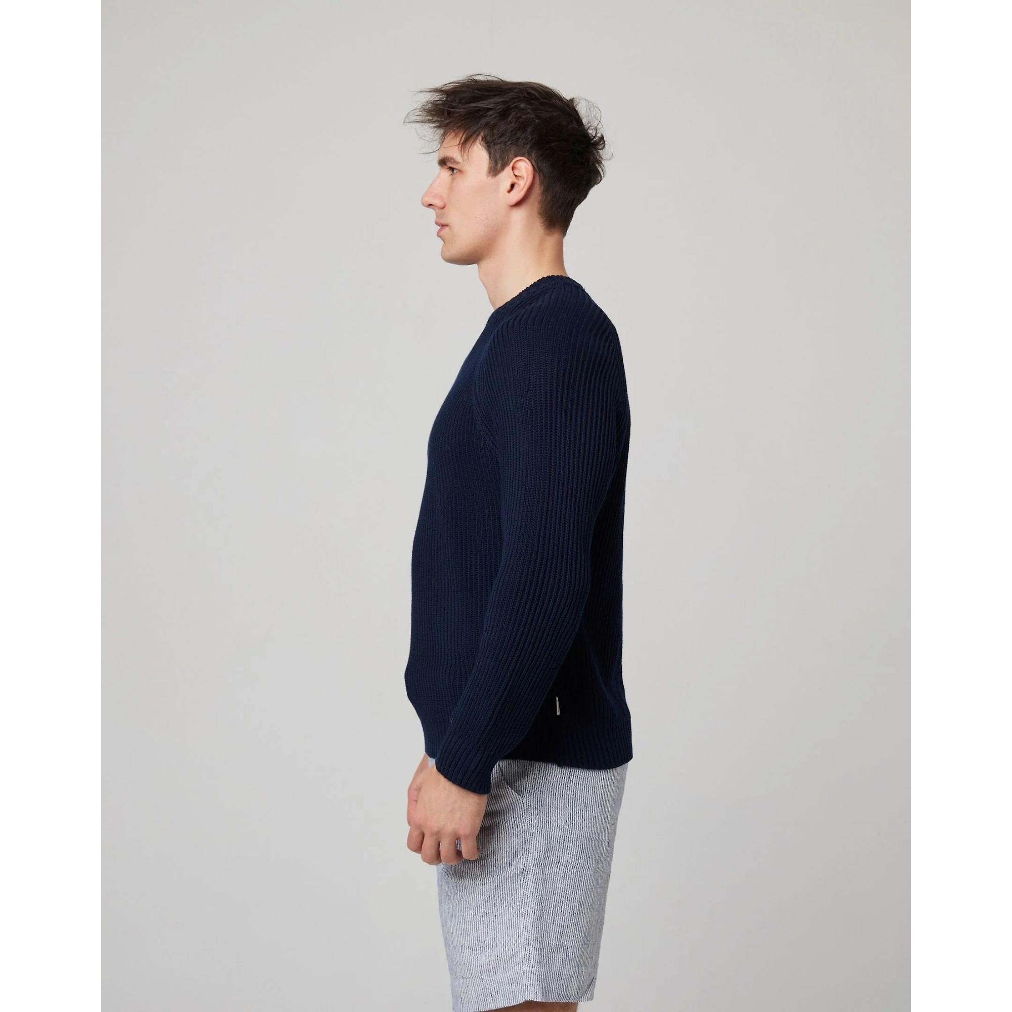 Product image 4 of 9 of Peregrine Men's Harry Sweater - Navy