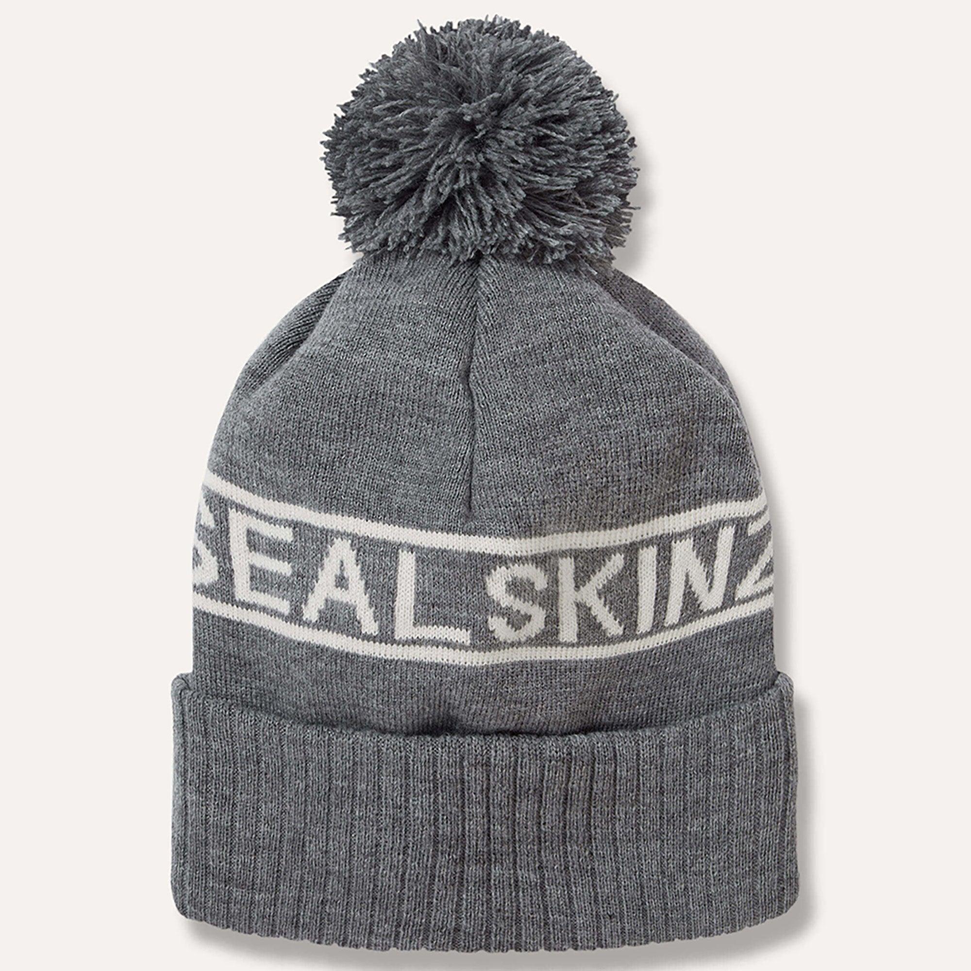 Product image 2 of 2 of Sealskinz Heacham Waterproof Cold Weather Icon Bobble Hat - Dark Grey