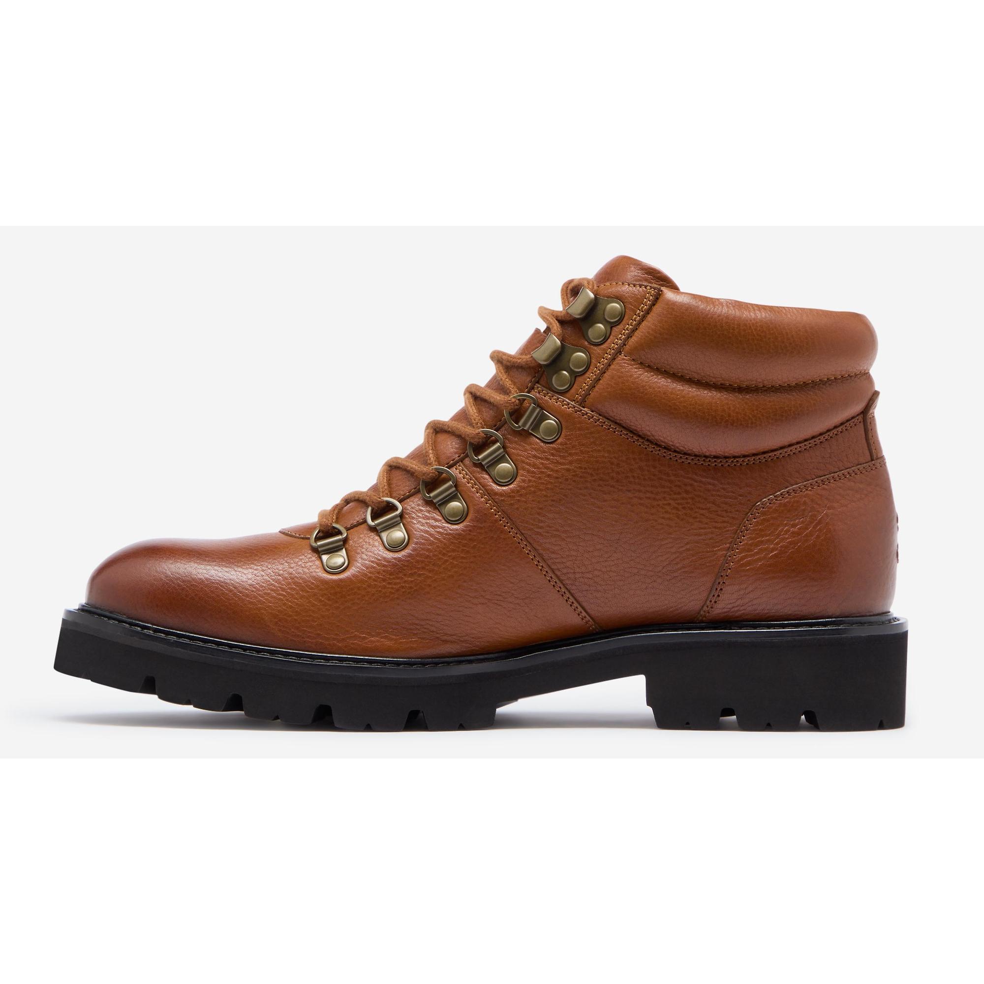 Product image 5 of 7 of Oliver Sweeney Men's Helford Milled Leather Hiker Boots - Dark Tan