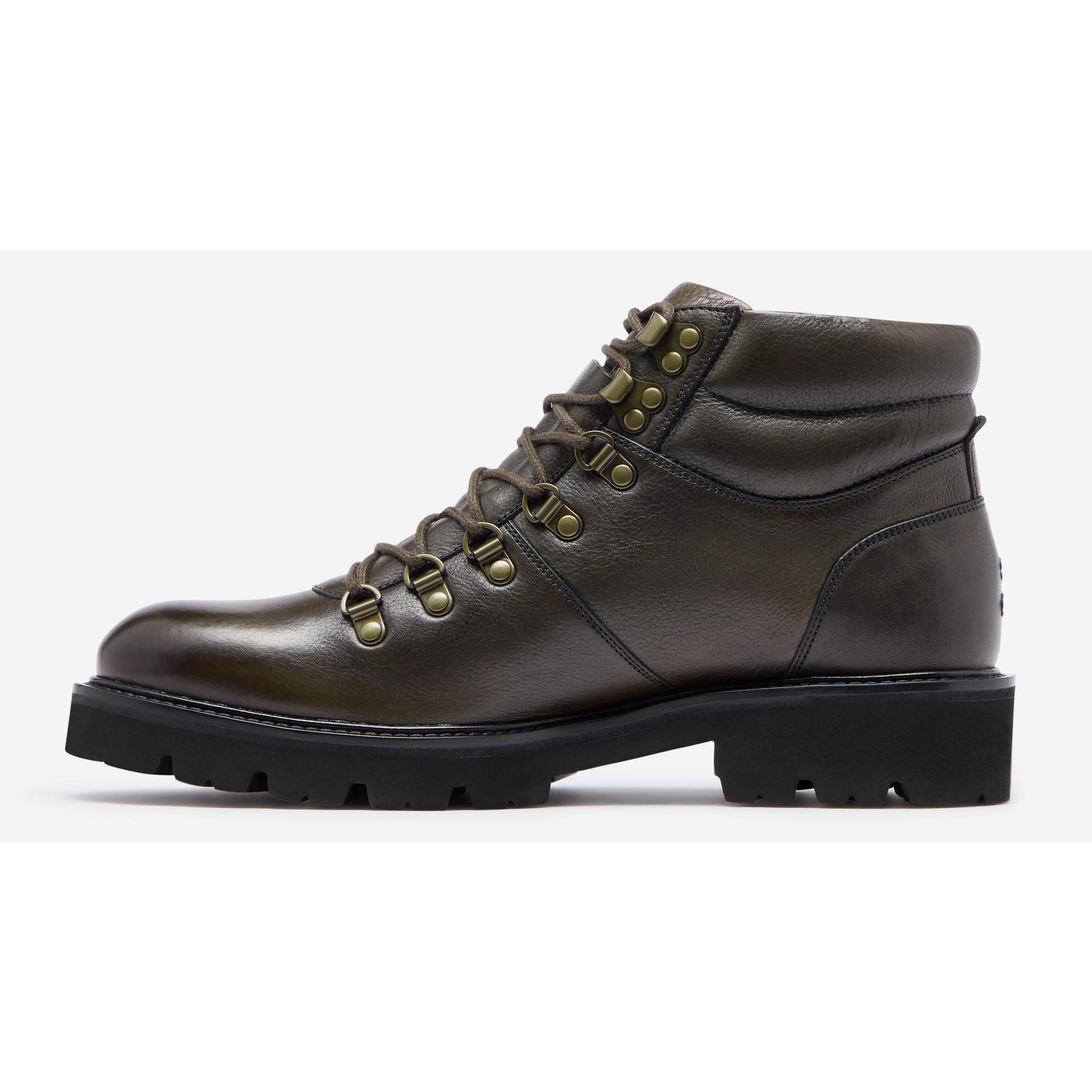 Product image 5 of 5 of Oliver Sweeney Men's Helford Milled Leather Hiker Boots - Khaki