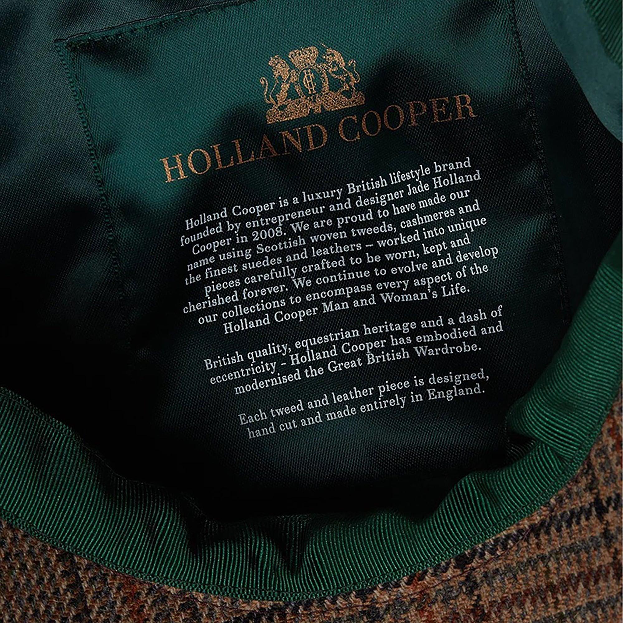 Product image 3 of 3 of Holland Cooper Baker Boy Cap - Bourbon Tweed