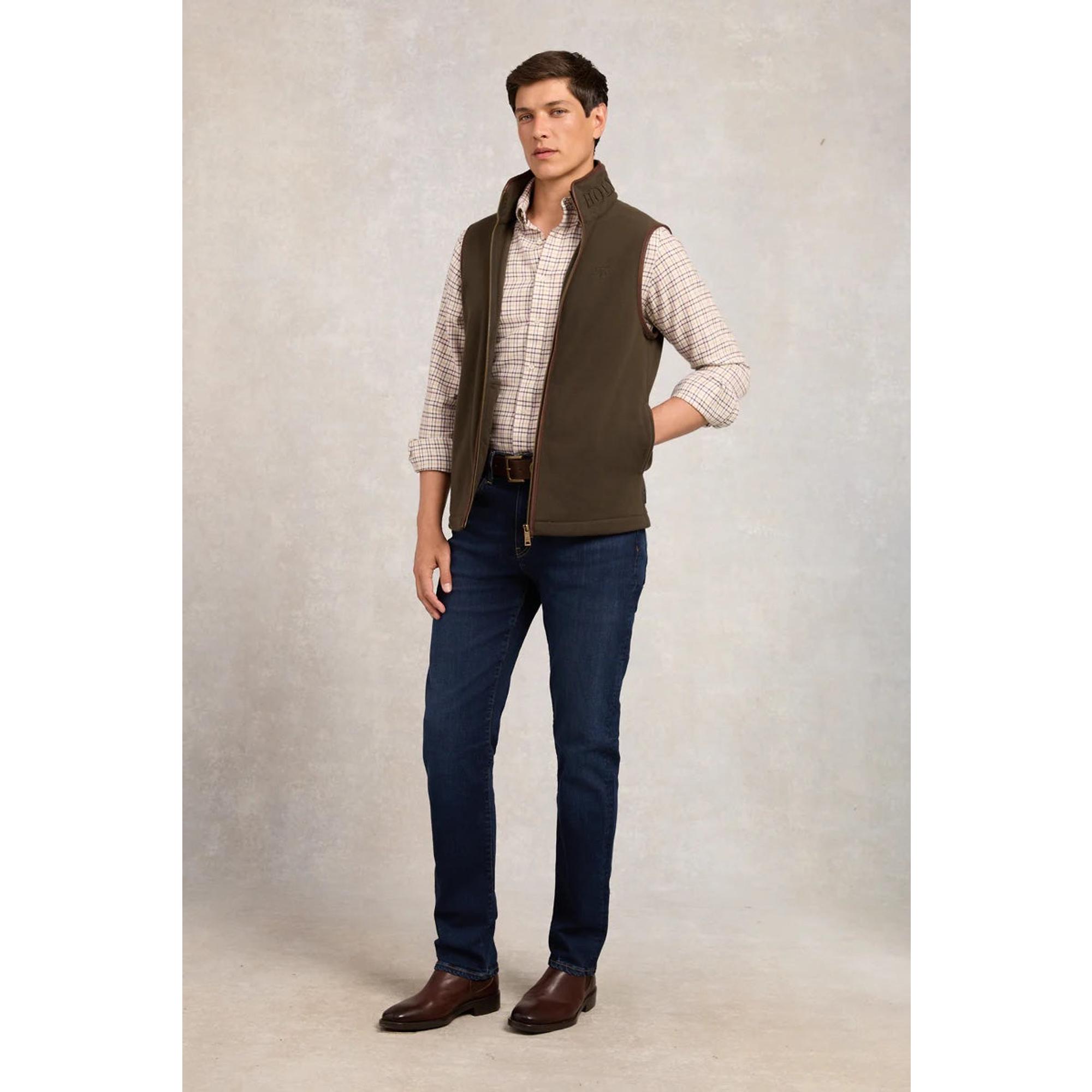 Product image 11 of 12 of Holland Cooper Men's Classic Button Down Shirt - Cheltenham Camel Check