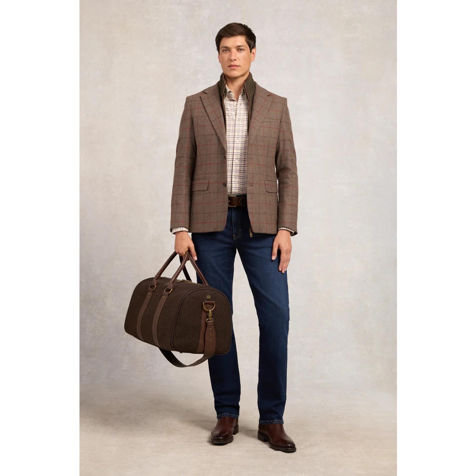 Product image 12 of 12 of Holland Cooper Men's Classic Button Down Shirt - Cheltenham Camel Check