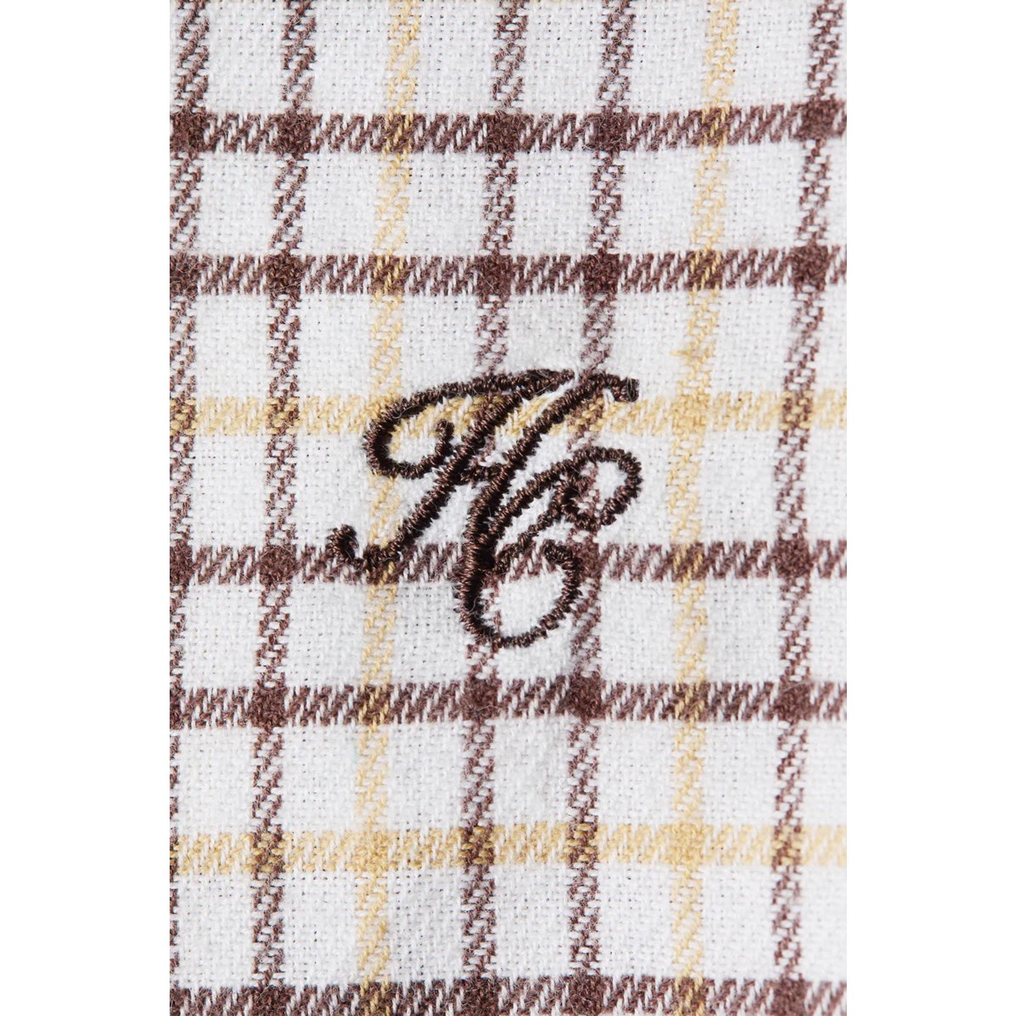 Product image 7 of 12 of Holland Cooper Men's Classic Button Down Shirt - Cheltenham Camel Check