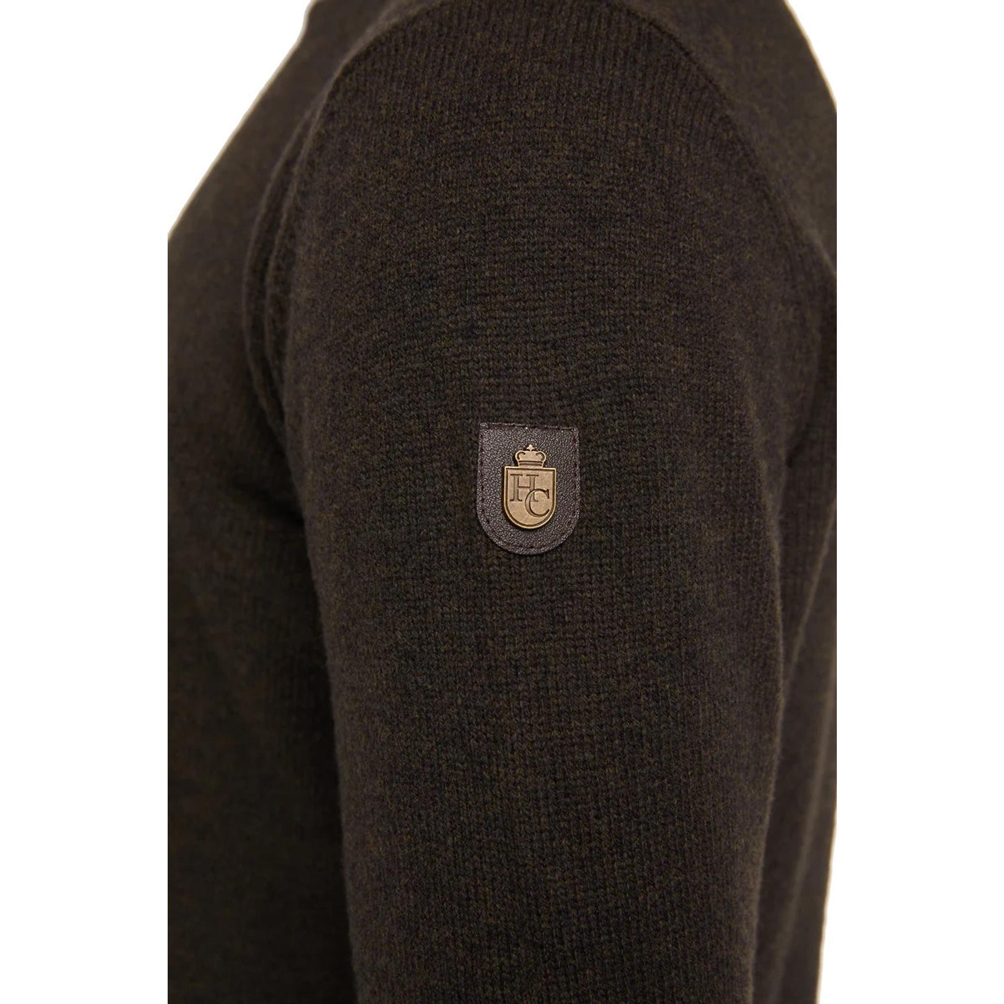 Product image 8 of 9 of Holland Cooper Men's Country Crew Neck Knit - Moss
