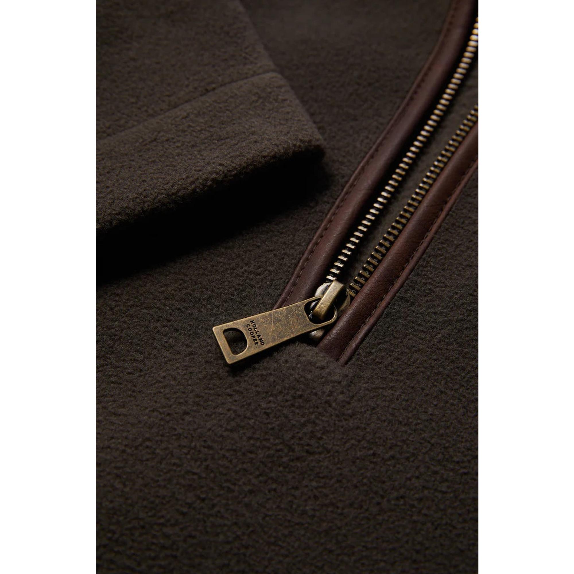 Product image 10 of 10 of Holland Cooper Men's Country Fleece Quarter Zip - Khaki