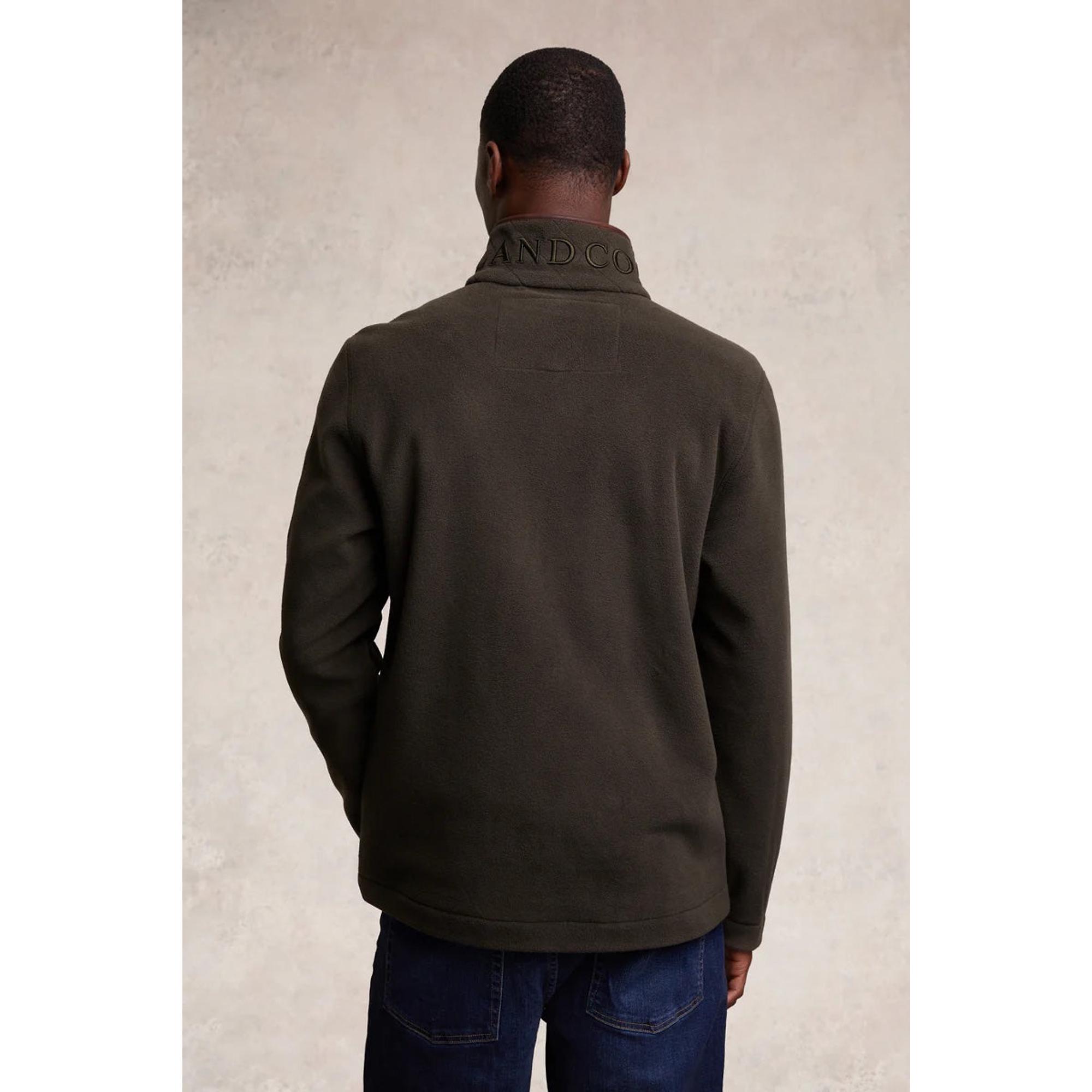 Product image 6 of 10 of Holland Cooper Men's Country Fleece Quarter Zip - Khaki