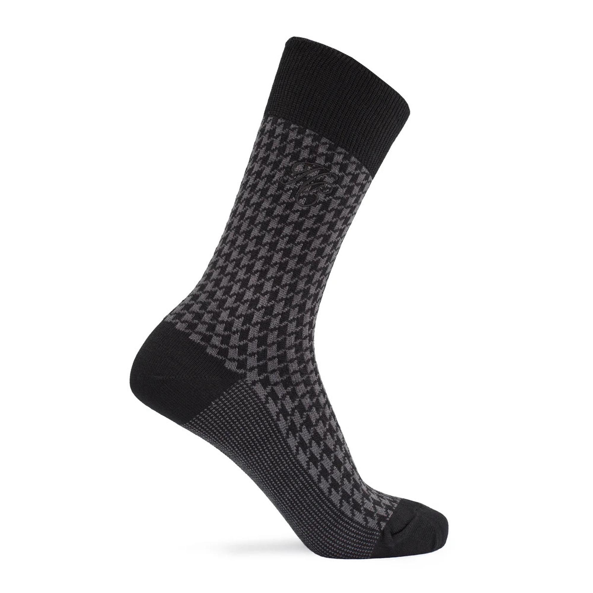 Product image 2 of 7 of Holland Cooper Men's Sock Gift Box - Charcoal Houndstooth