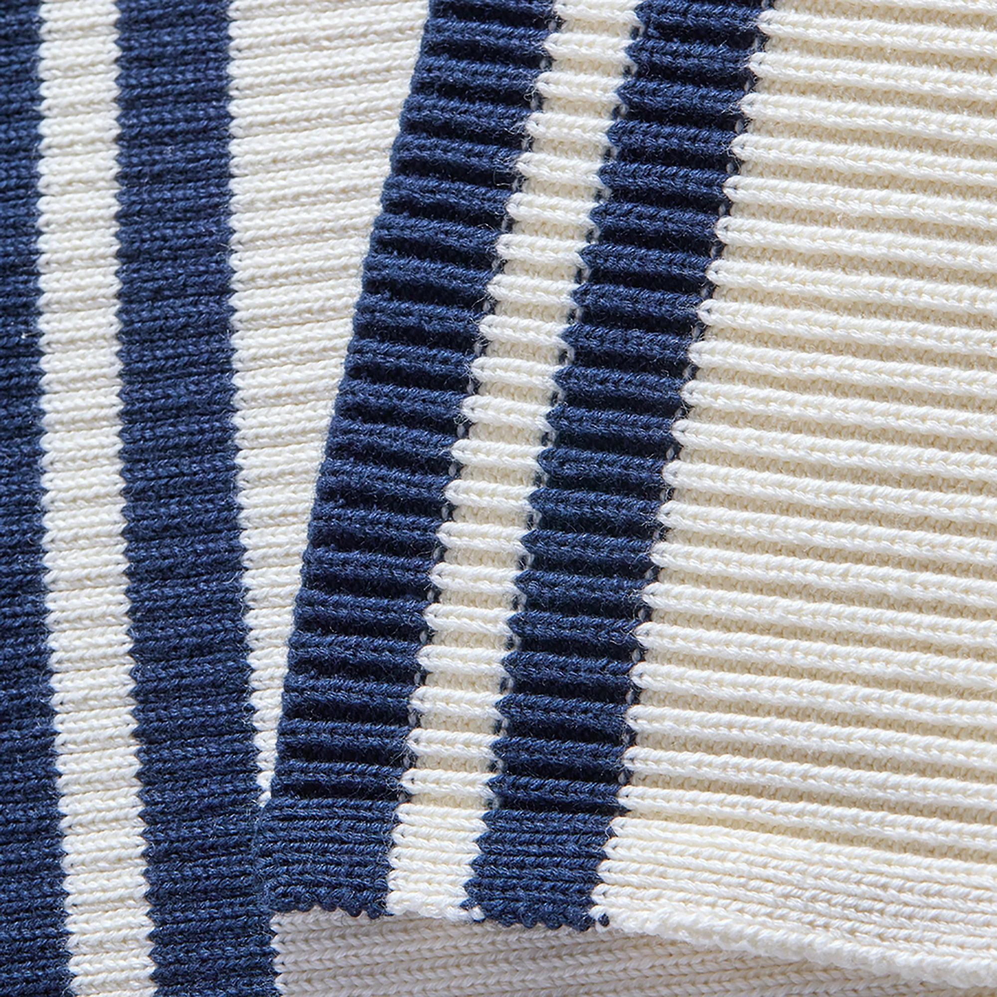 Product image 8 of 8 of Holland Cooper Women's Antonia Crew Neck Knit - Navy Blue / Natural Stripe