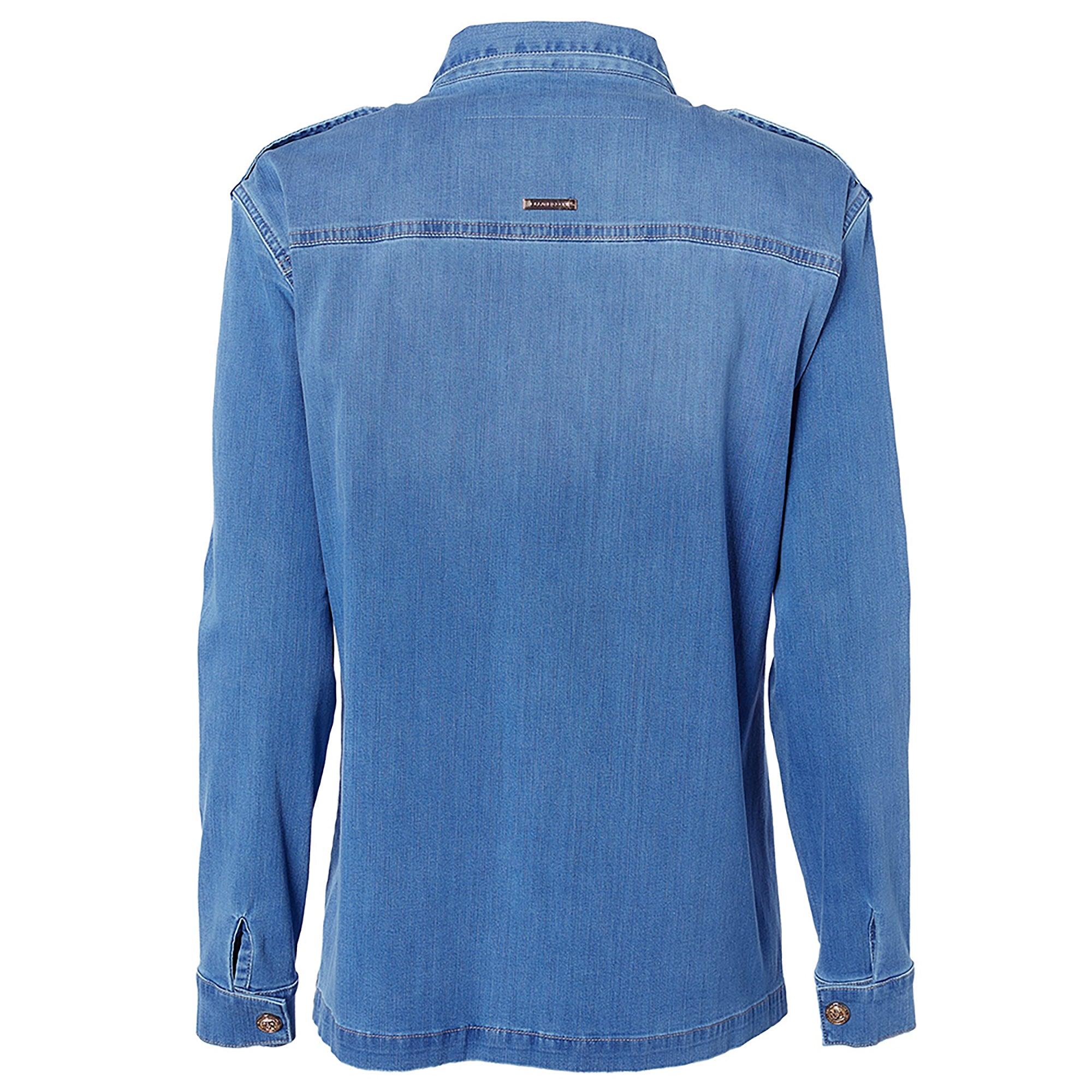 Product image 6 of 8 of Holland Cooper Women's Artillery Jacket - Denim