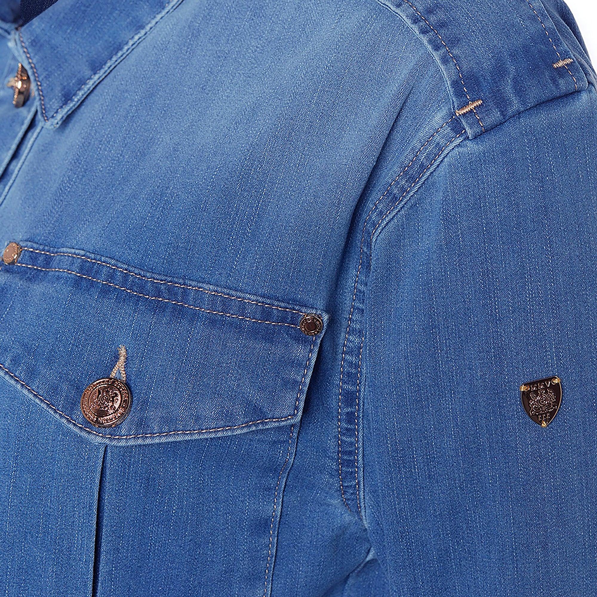 Product image 8 of 8 of Holland Cooper Women's Artillery Jacket - Denim