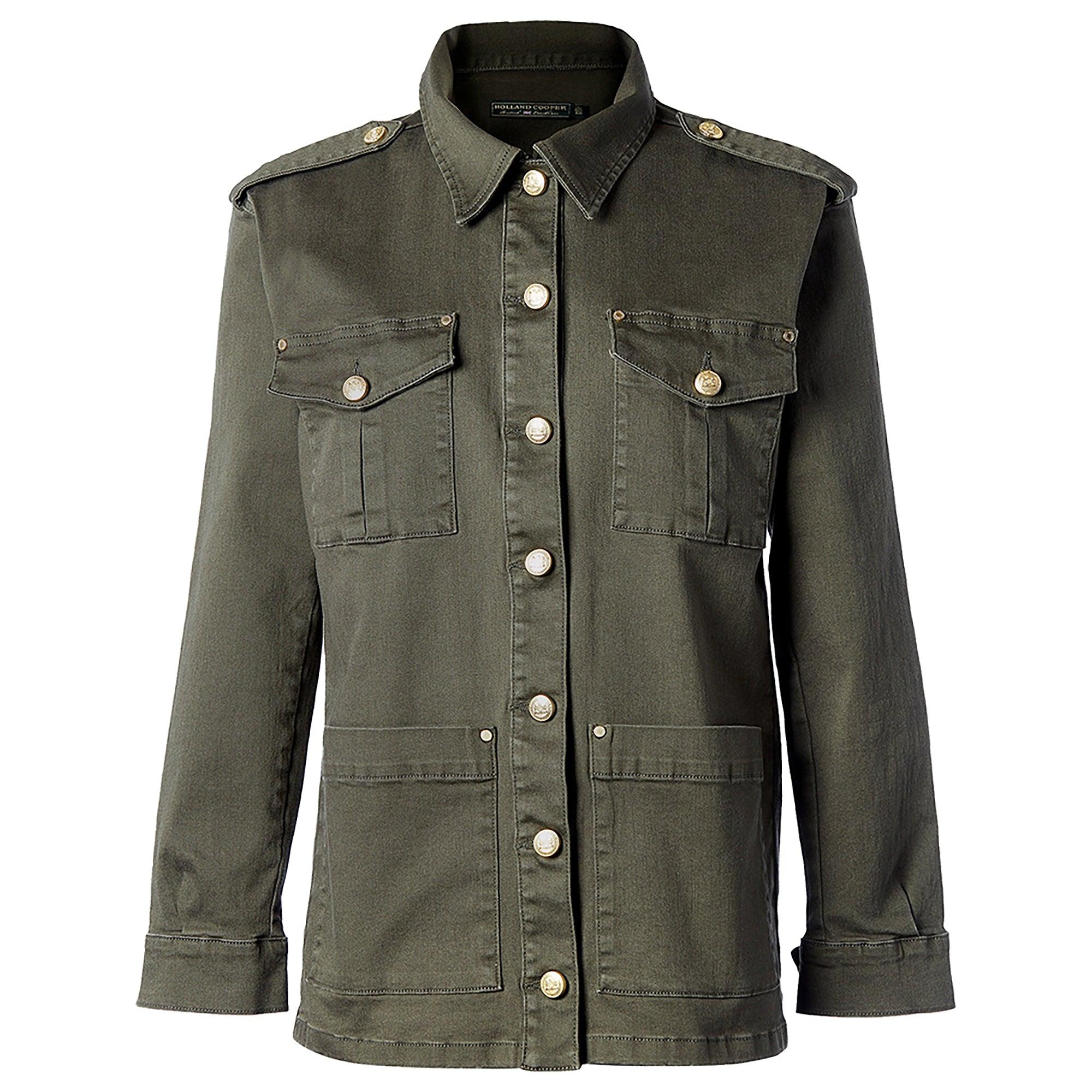 Product image 1 of 15 of Holland Cooper Women's Artillery Jacket - Hunter Green