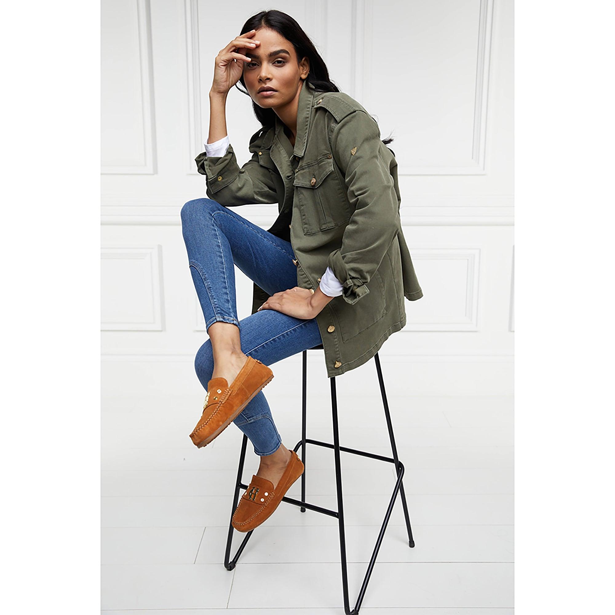 Product image 4 of 15 of Holland Cooper Women's Artillery Jacket - Hunter Green