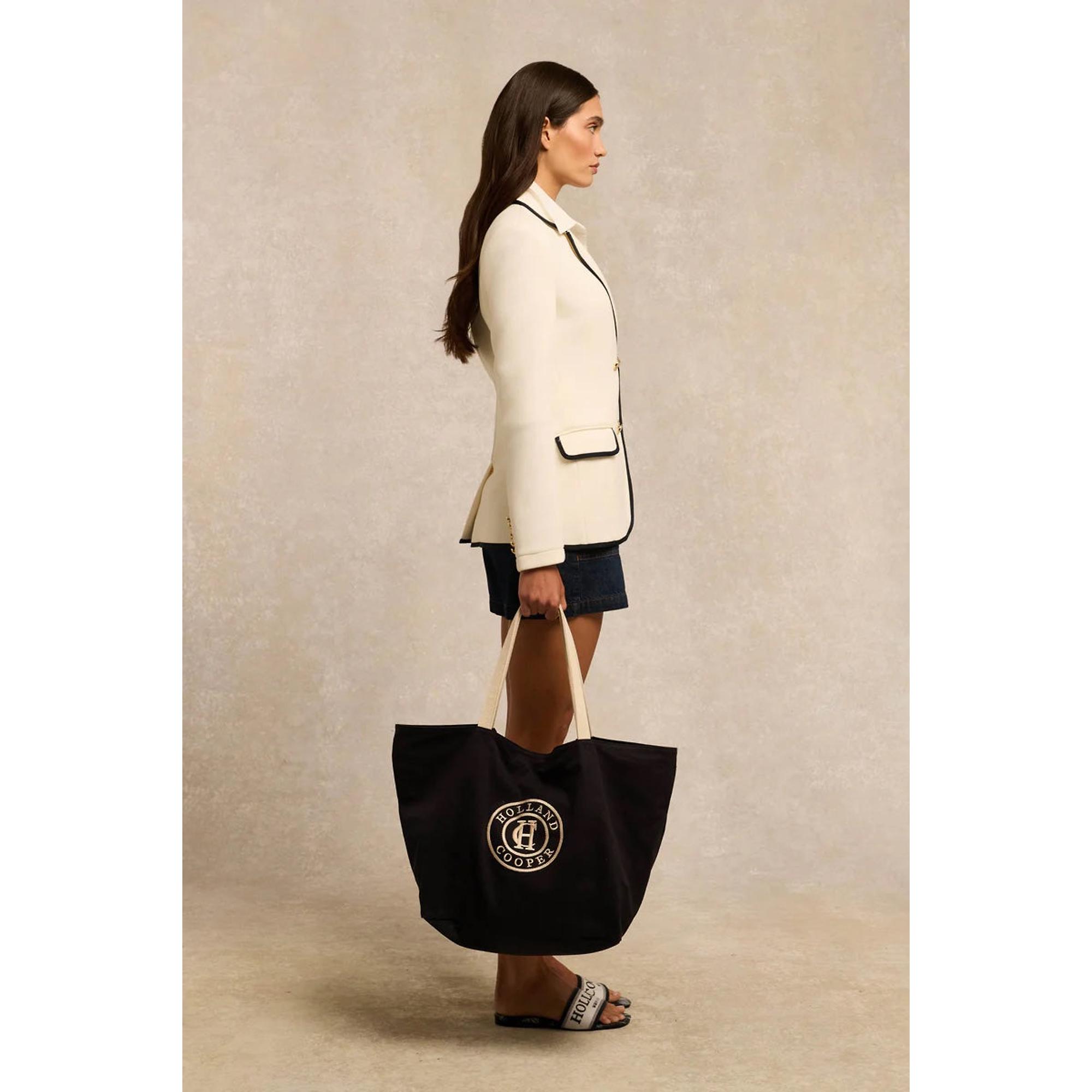 Product image 7 of 10 of Holland Cooper Women's Classic Shopper - Navy Ecru