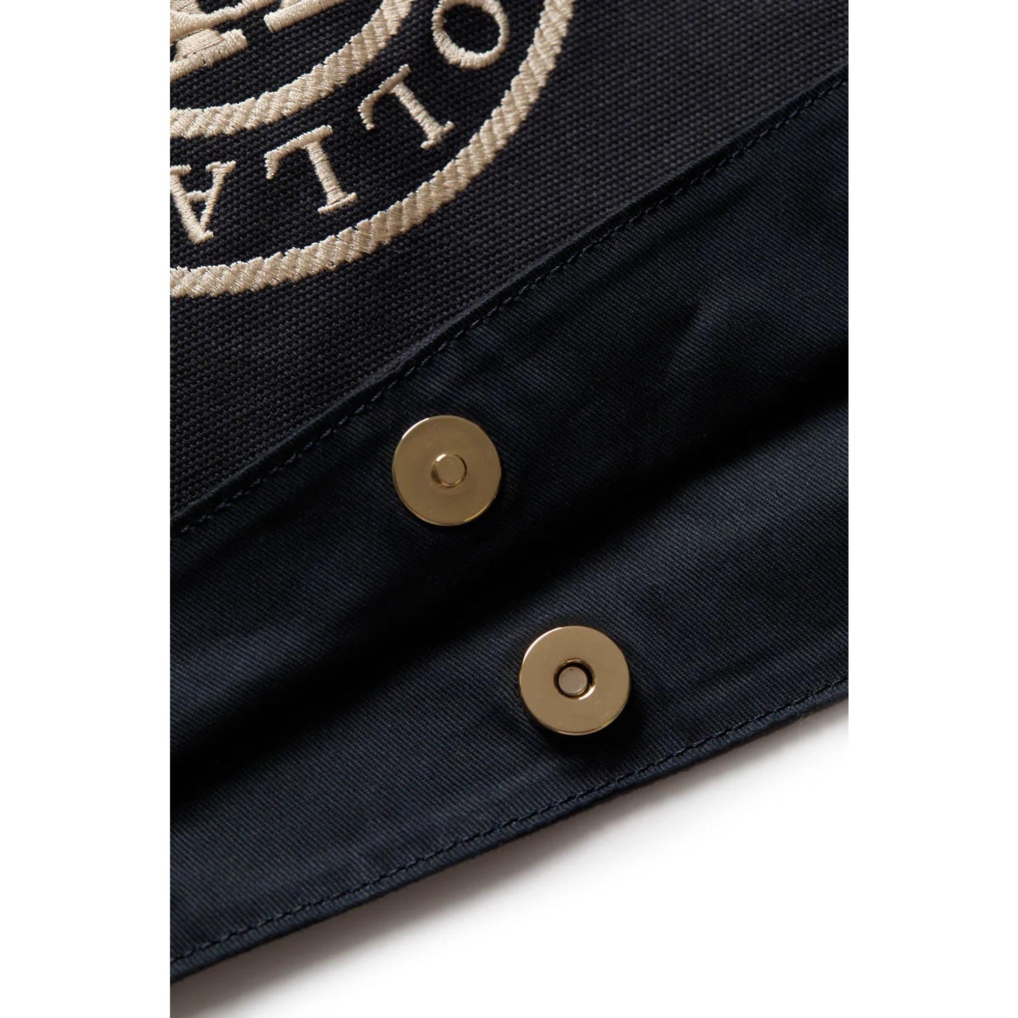 Product image 9 of 10 of Holland Cooper Women's Classic Shopper - Navy Ecru