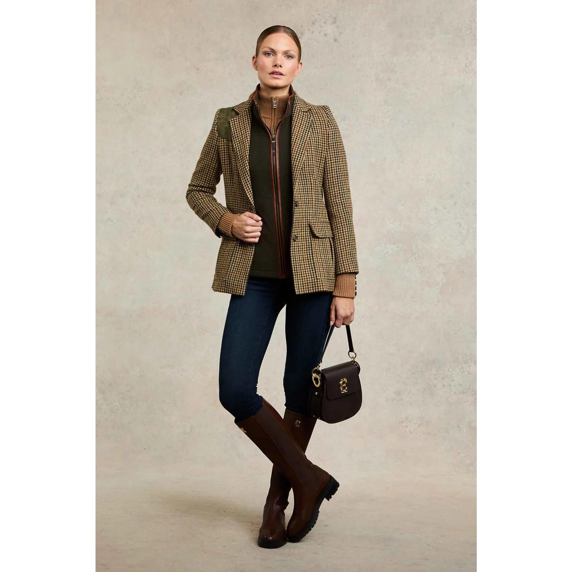 Product image 4 of 10 of Holland Cooper Women's Country Fleece Gilet - Khaki