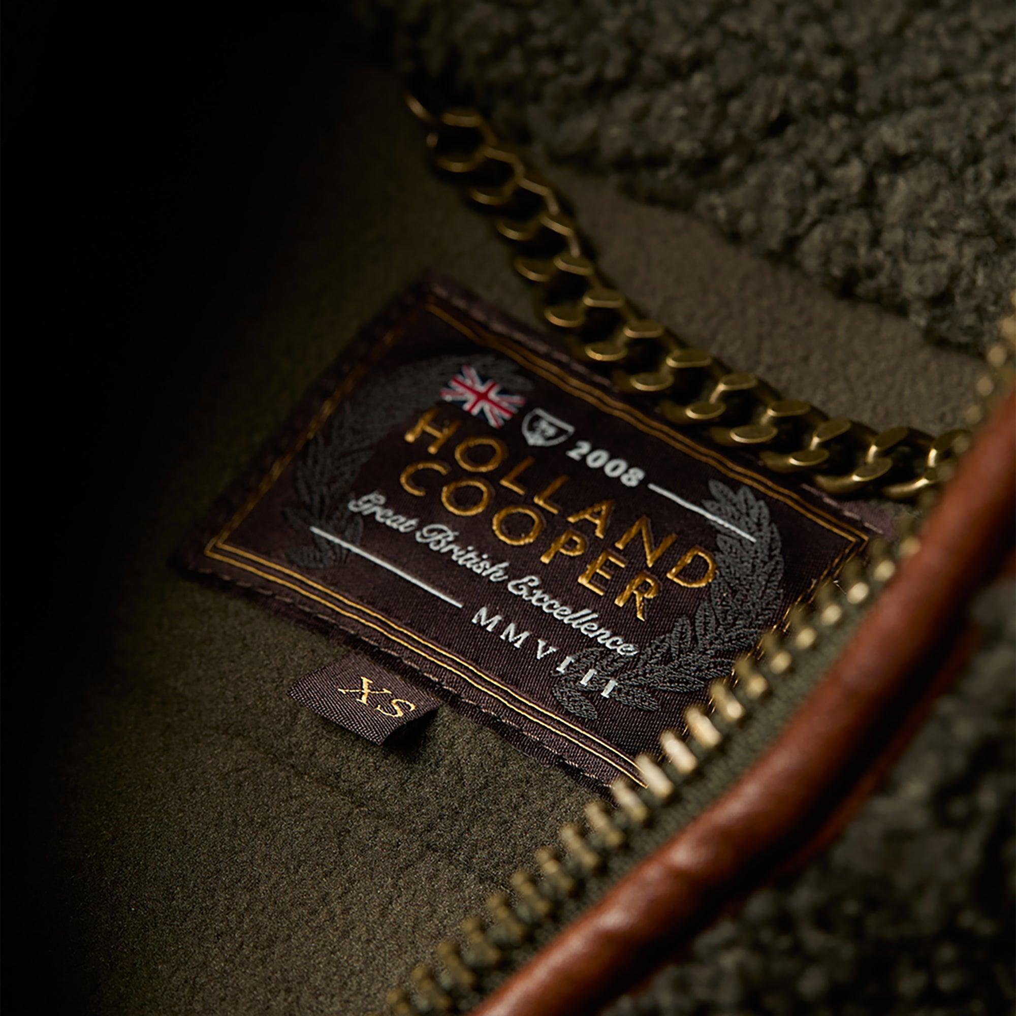 Product image 7 of 10 of Holland Cooper Women's Country Fleece Gilet - Khaki Borg