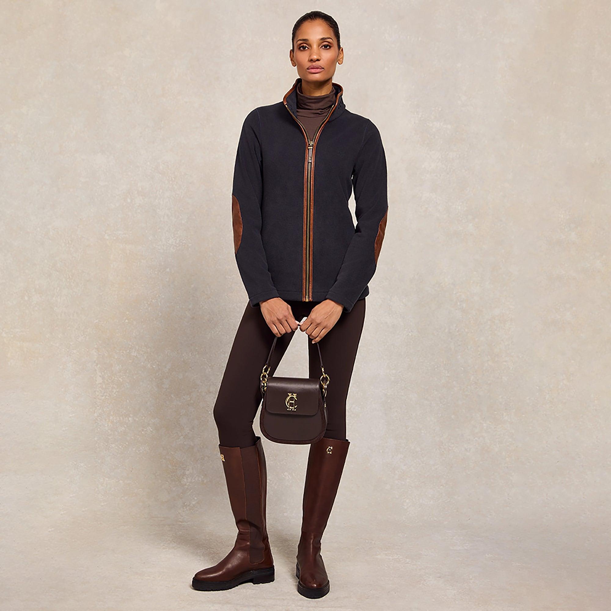 Product image 7 of 9 of Holland Cooper Women's Country Fleece Jacket - Ink Navy