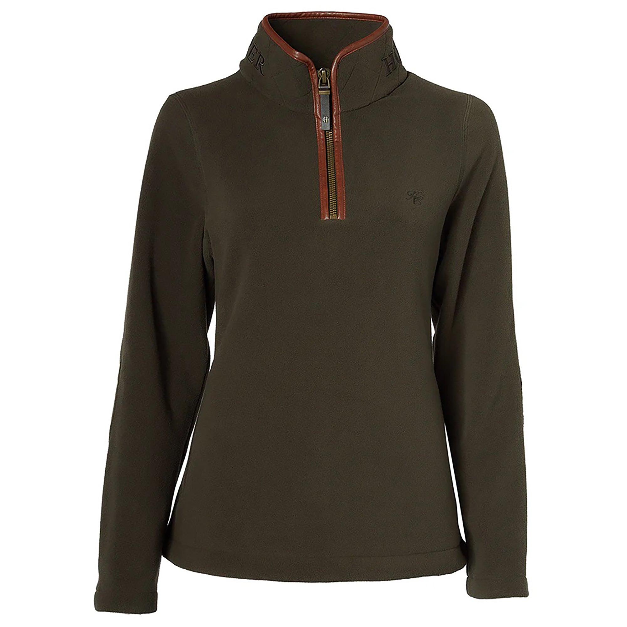 Product image 1 of 8 of Holland Cooper Women's Country Fleece Quarter Zip - Khaki