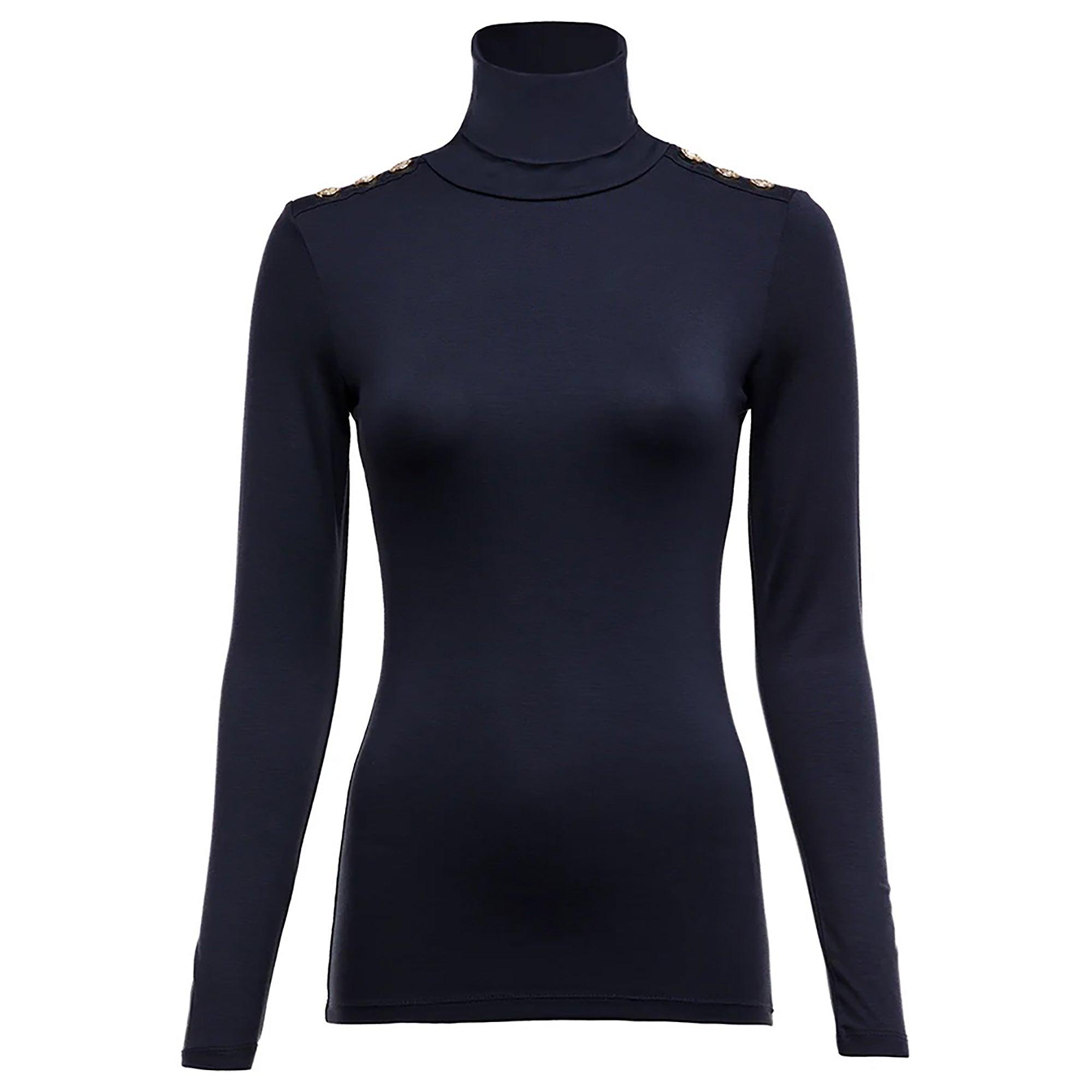 Product image 1 of 8 of Holland Cooper Women's Essential Roll Neck - Ink Navy