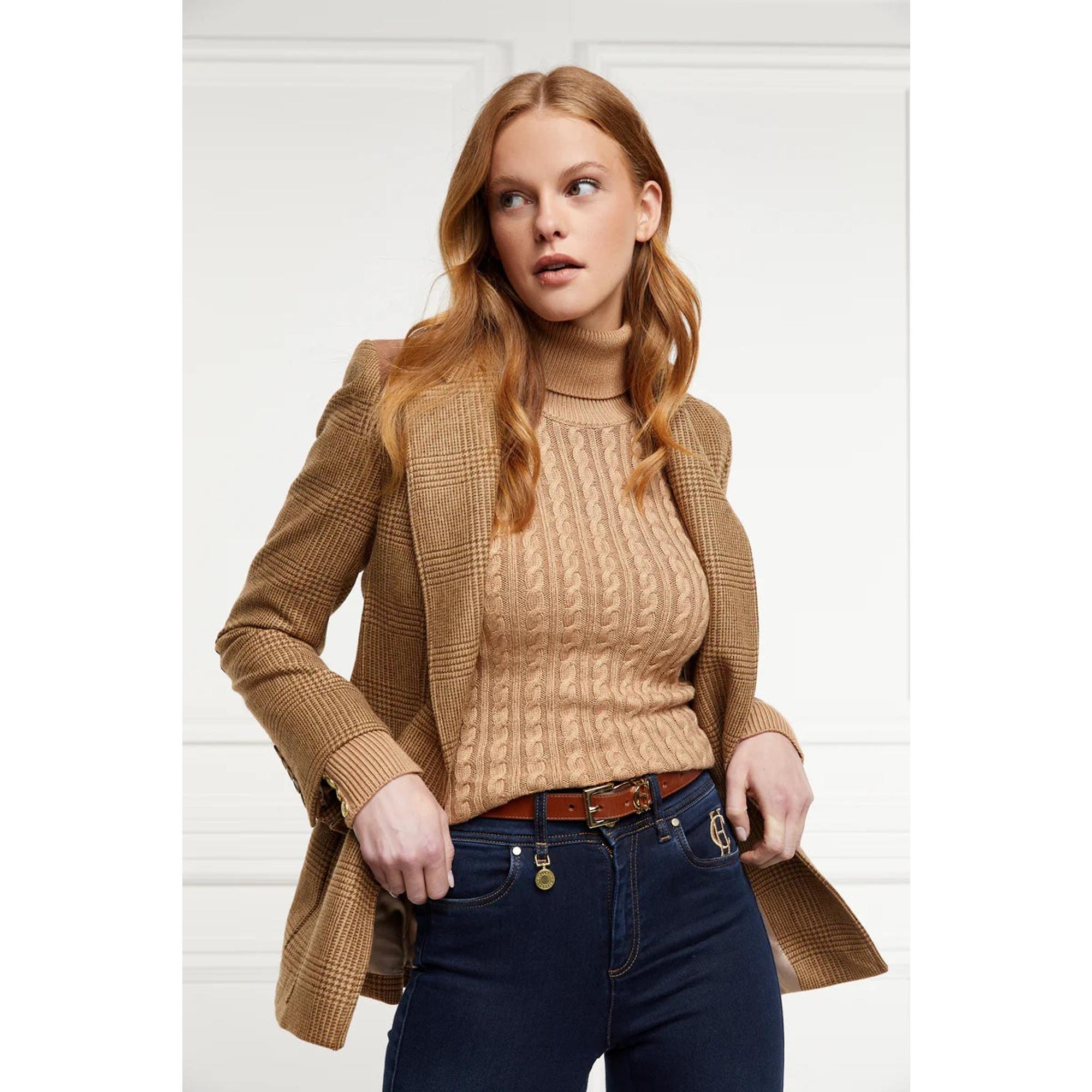 Product image 5 of 5 of Holland Cooper Women's HC Slim Logo Belt - Tan