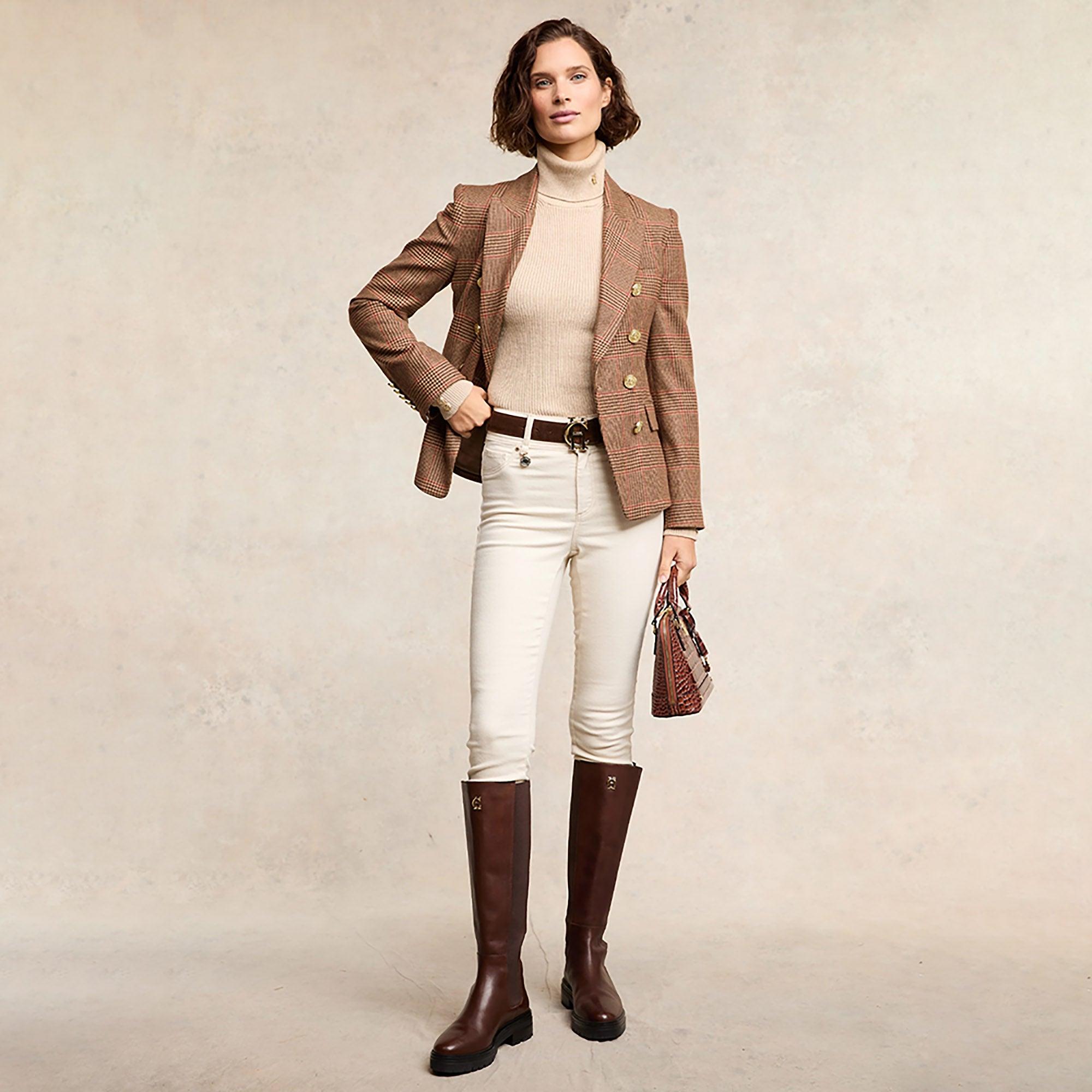 Product image 2 of 10 of Holland Cooper Women's Jodhpur Jeans - Oatmeal