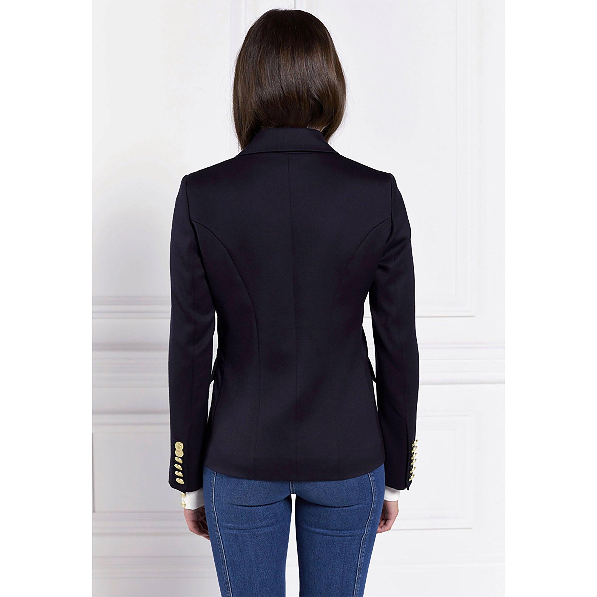 Product image 6 of 9 of Holland Cooper Women's Knightsbridge Blazer - Navy Barathea
