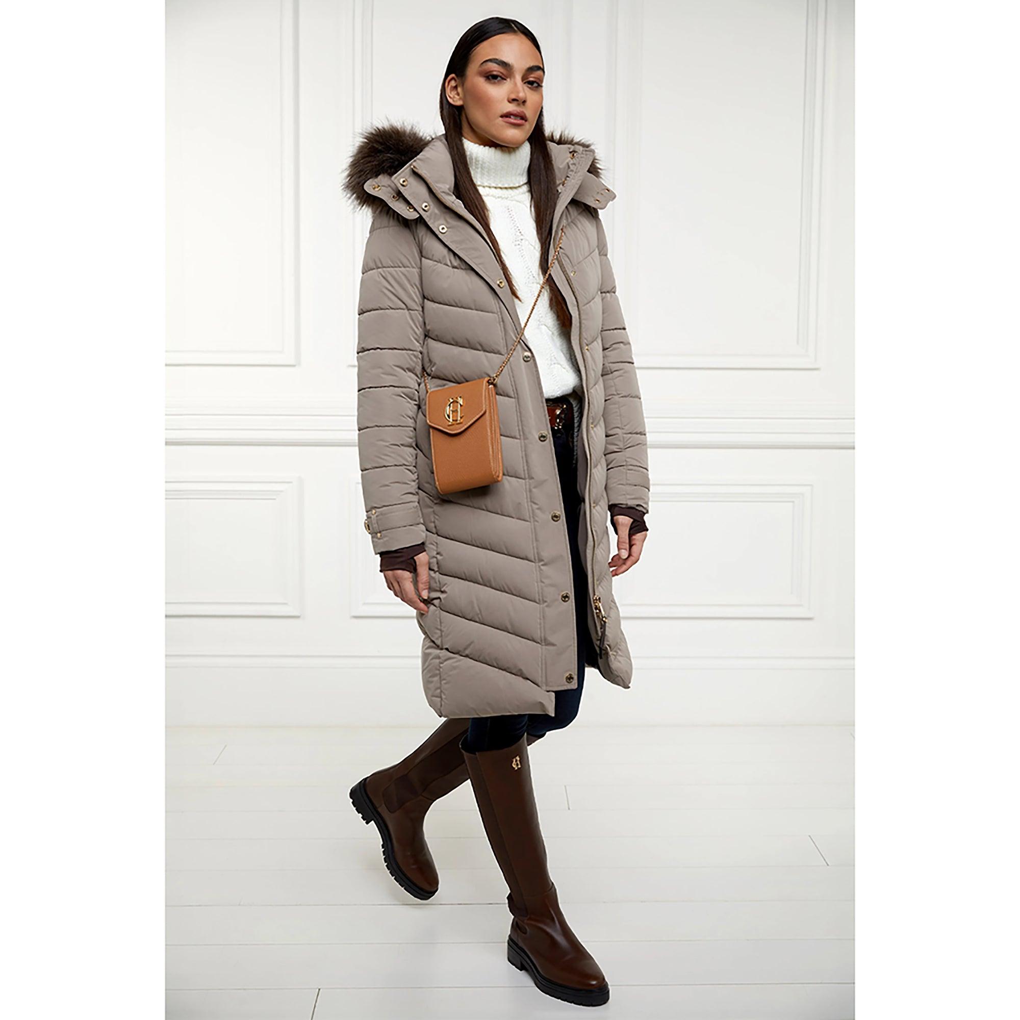 Product image 3 of 6 of Holland Cooper Women's Knightsbridge Phone Pouch - Tan Gold