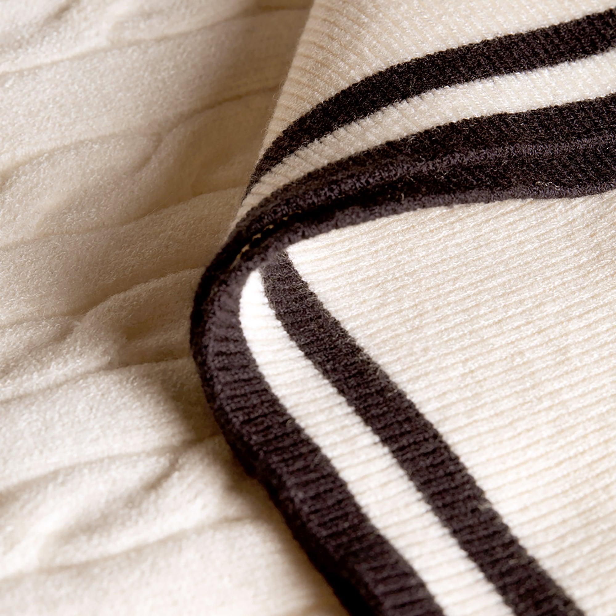 Product image 6 of 6 of Holland Cooper Women's Melissa V Neck Knit - Natural