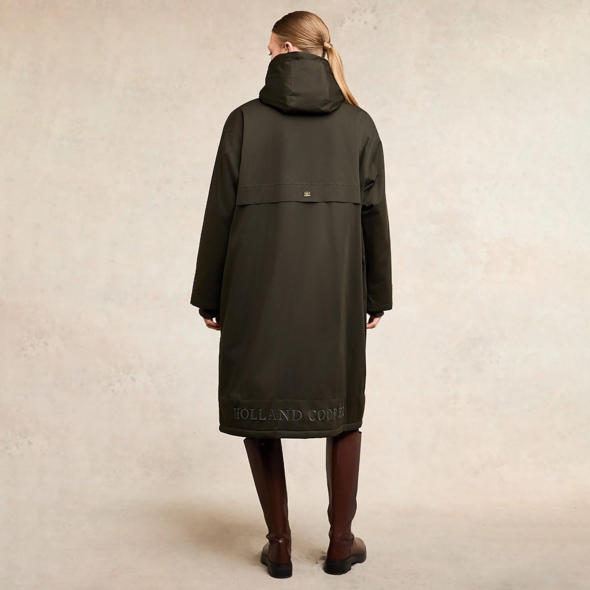 Product image 6 of 12 of Holland Cooper Women's One-Size Waterproof Coat - Khaki