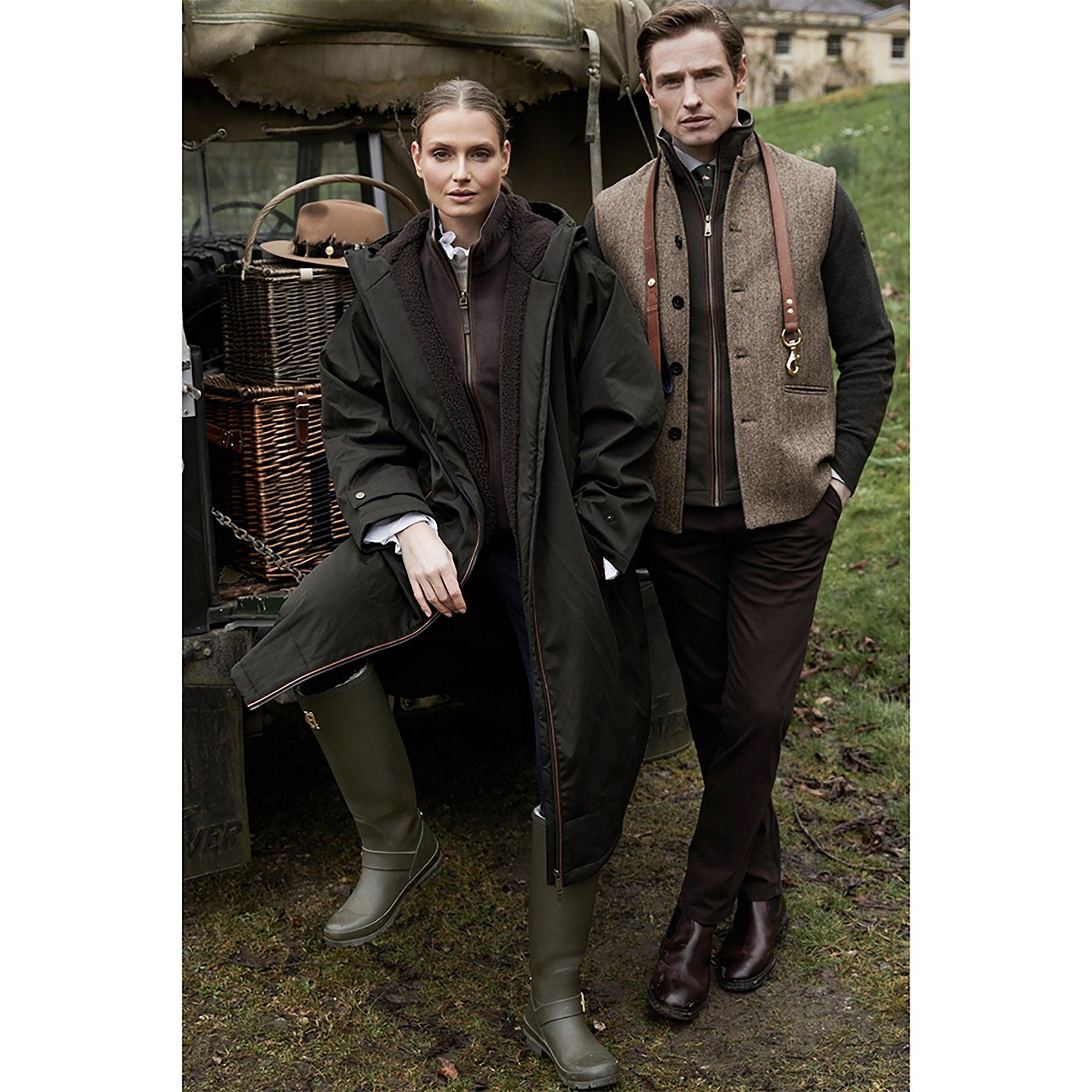 Product image 7 of 12 of Holland Cooper Women's One-Size Waterproof Coat - Khaki