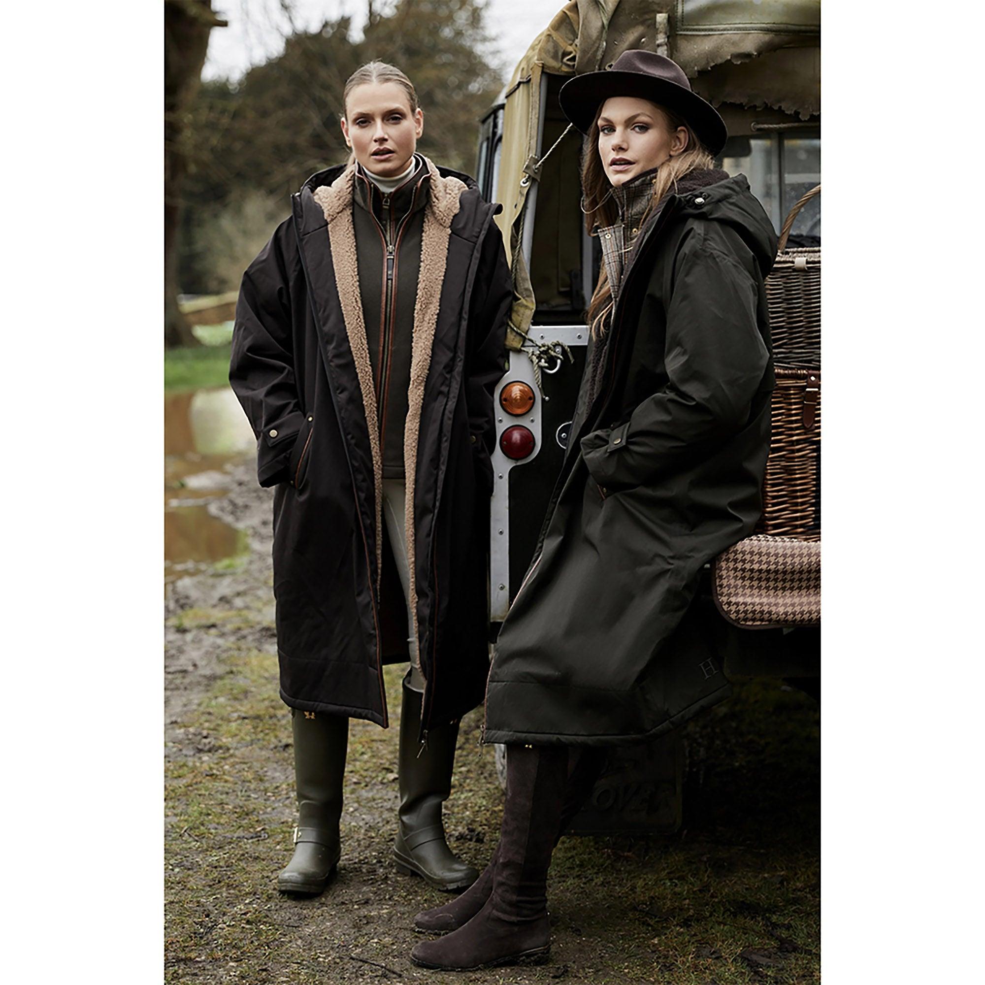 Product image 9 of 12 of Holland Cooper Women's One-Size Waterproof Coat - Khaki