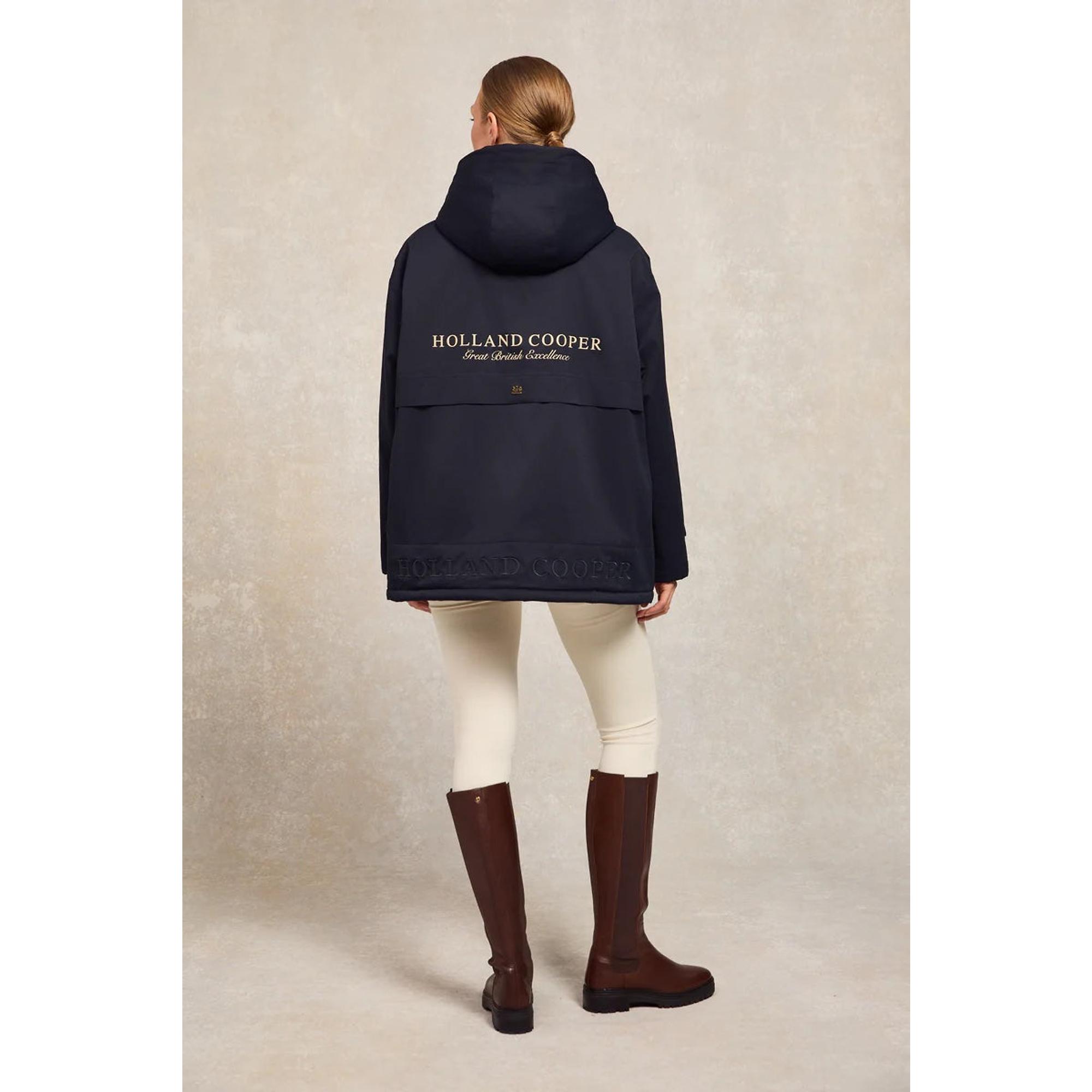 Product image 4 of 7 of Holland Cooper Women's One-Size Waterproof Jacket - Ink Navy