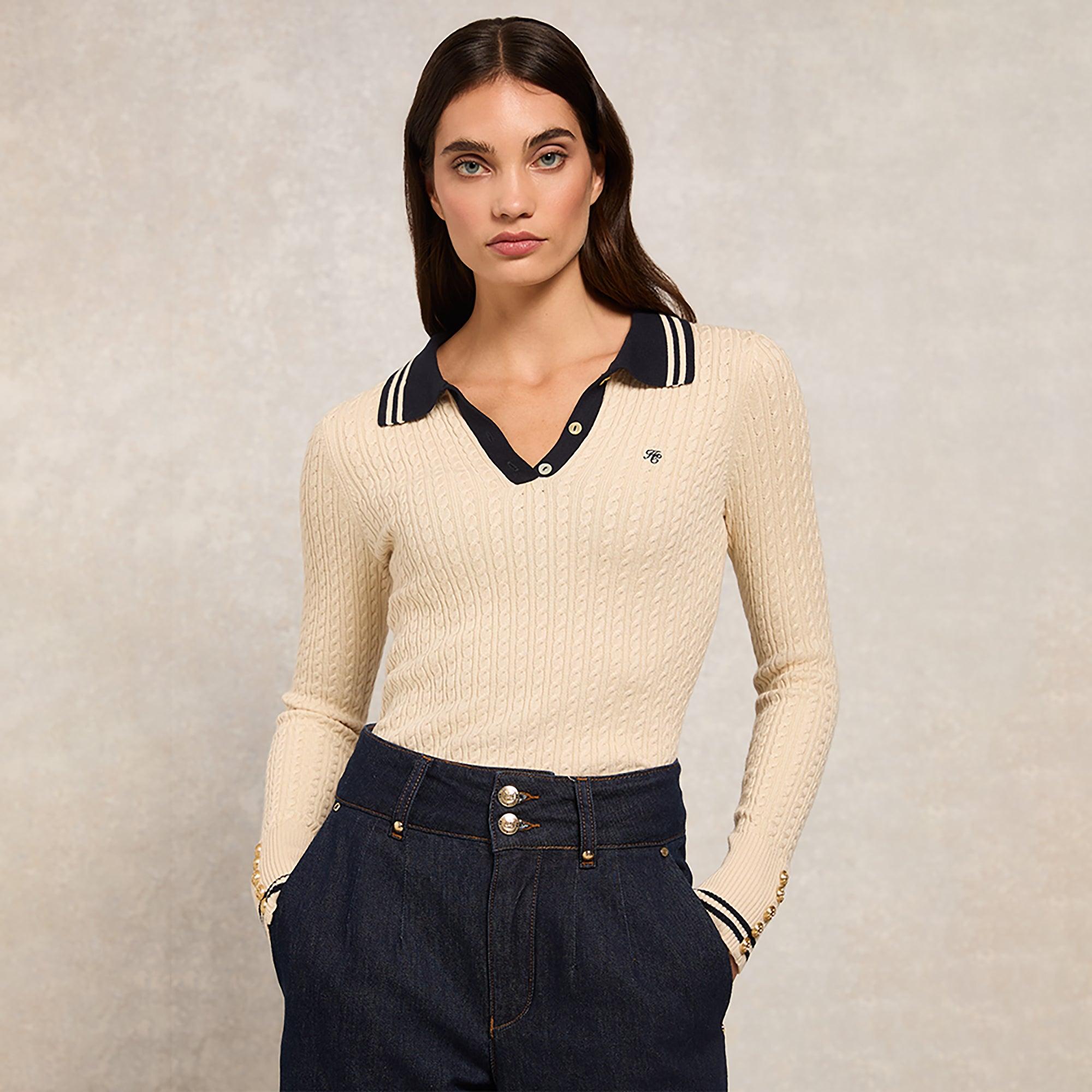 Product image 2 of 8 of Holland Cooper Women's Orla Knit - Almond