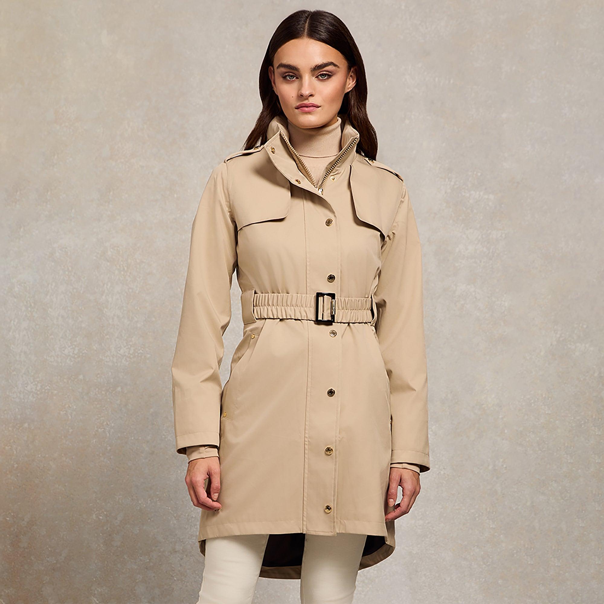 Product image 2 of 13 of Holland Cooper Women's Rosedale Waterproof Parka - Stone